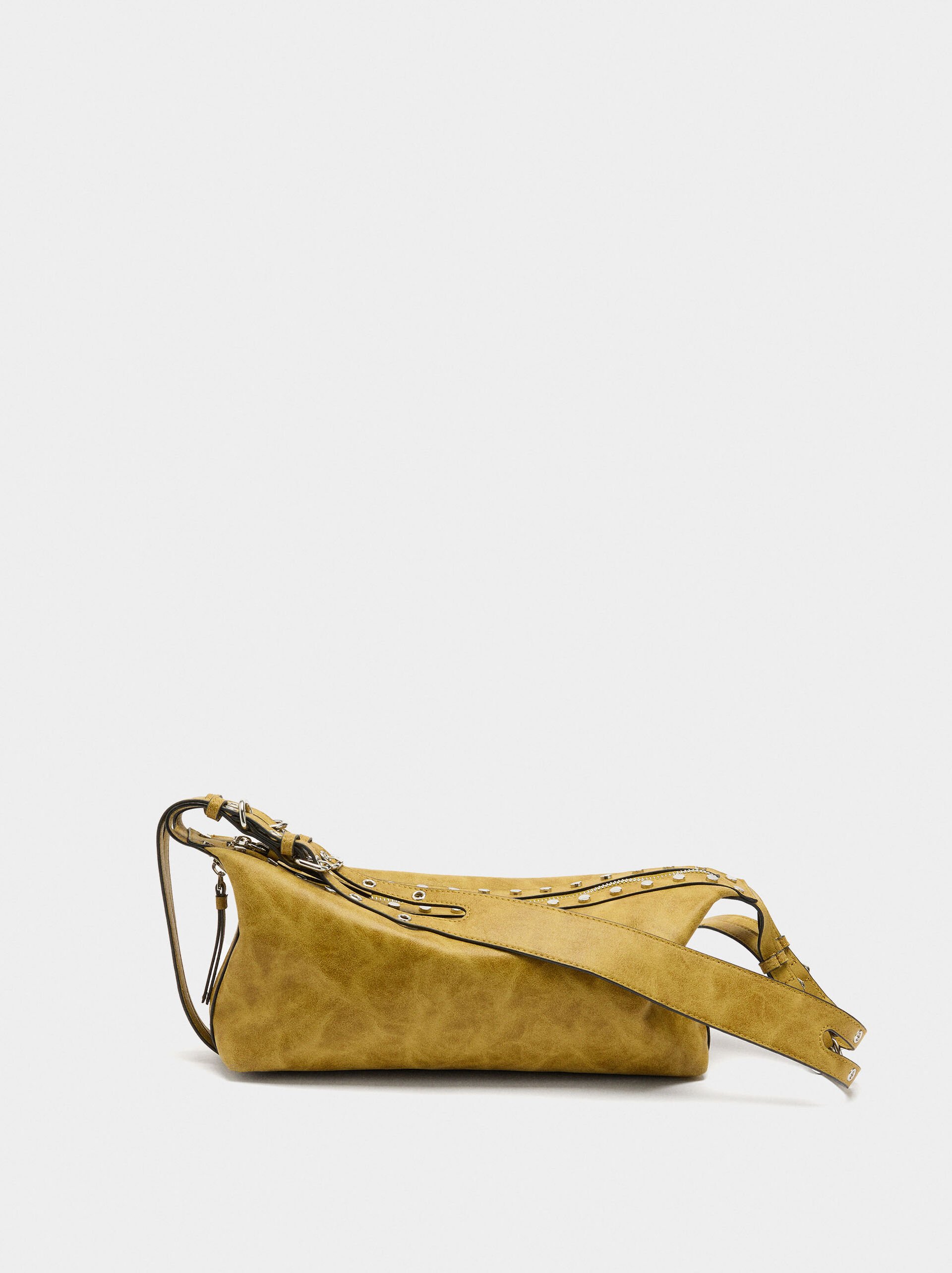 Shoulder bag with studs  image number 0.0