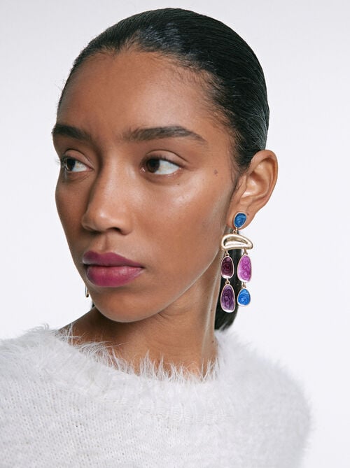 Enamel Multicoloured Earrings