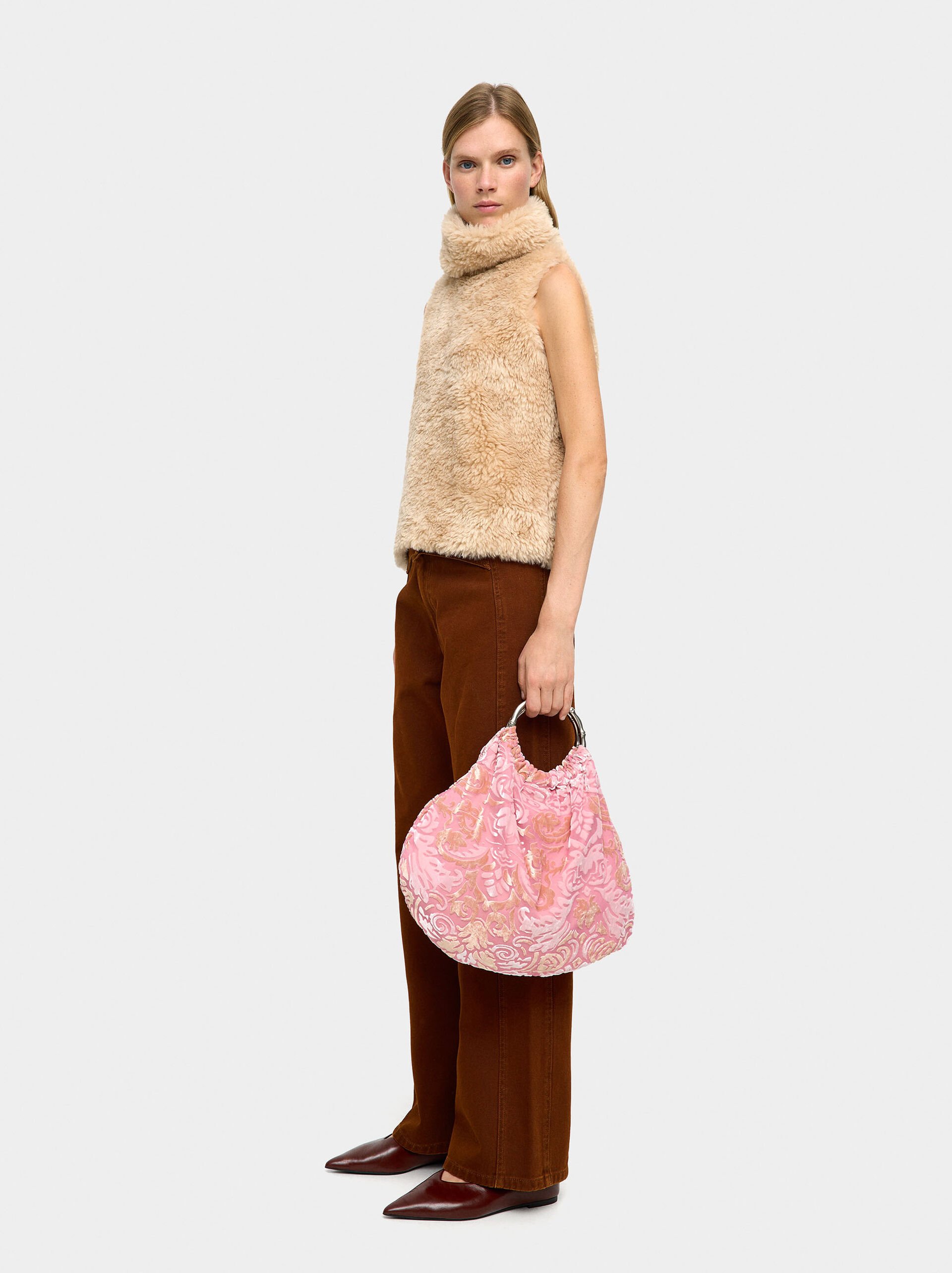 Fabric handbag image number 1.0
