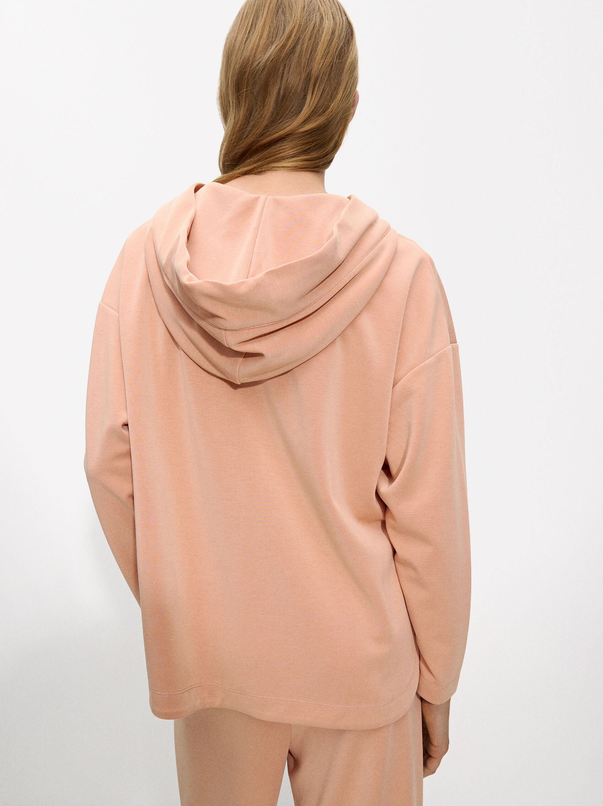 Knit hoodie image number 3.0