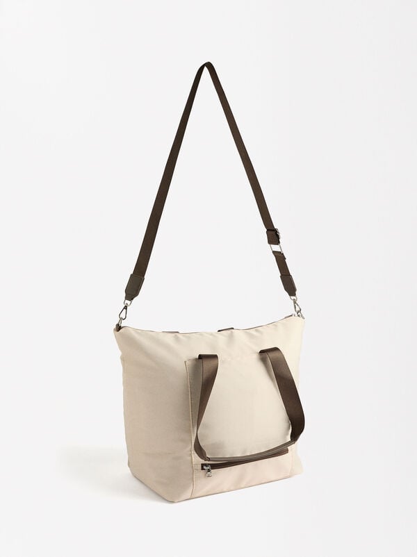 Nylon suitcase