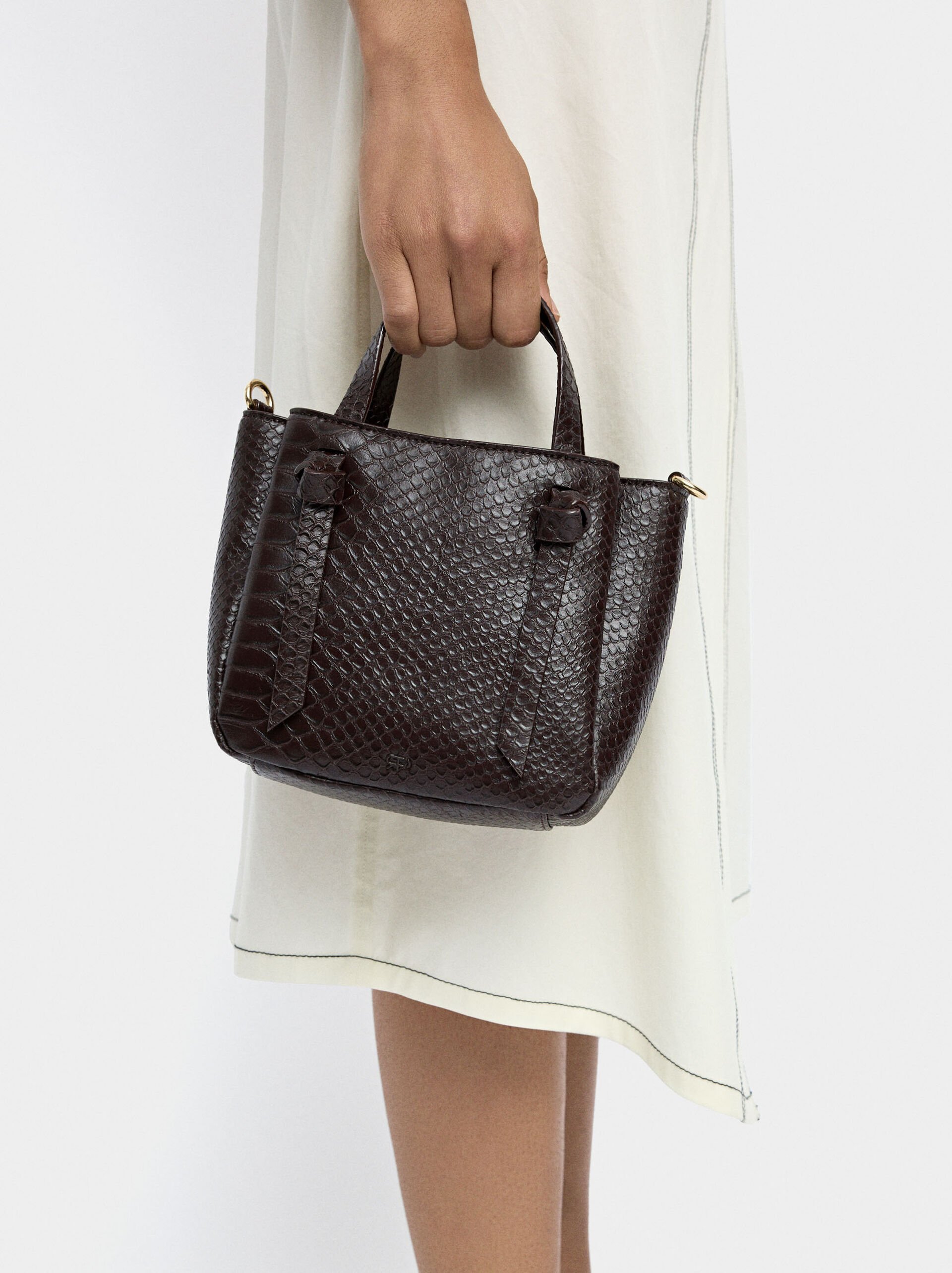 Tote bag with animal print image number 1.0