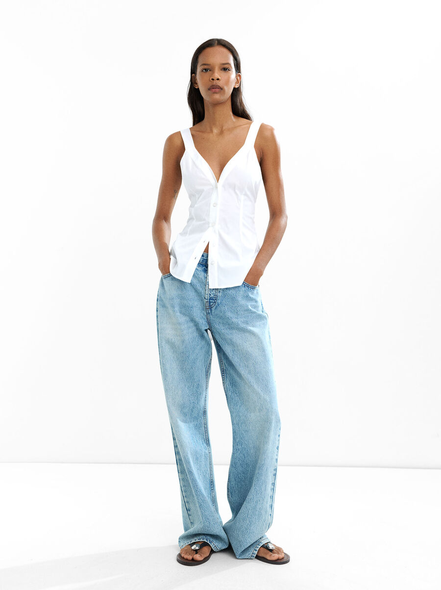 Cotton strap top