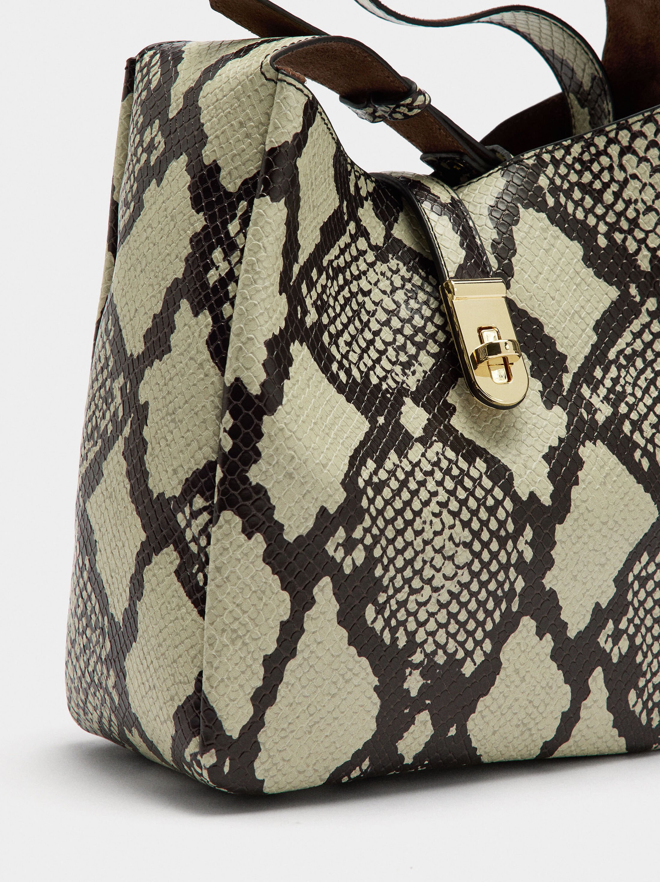 Shoulder bag printed animal image number 2.0
