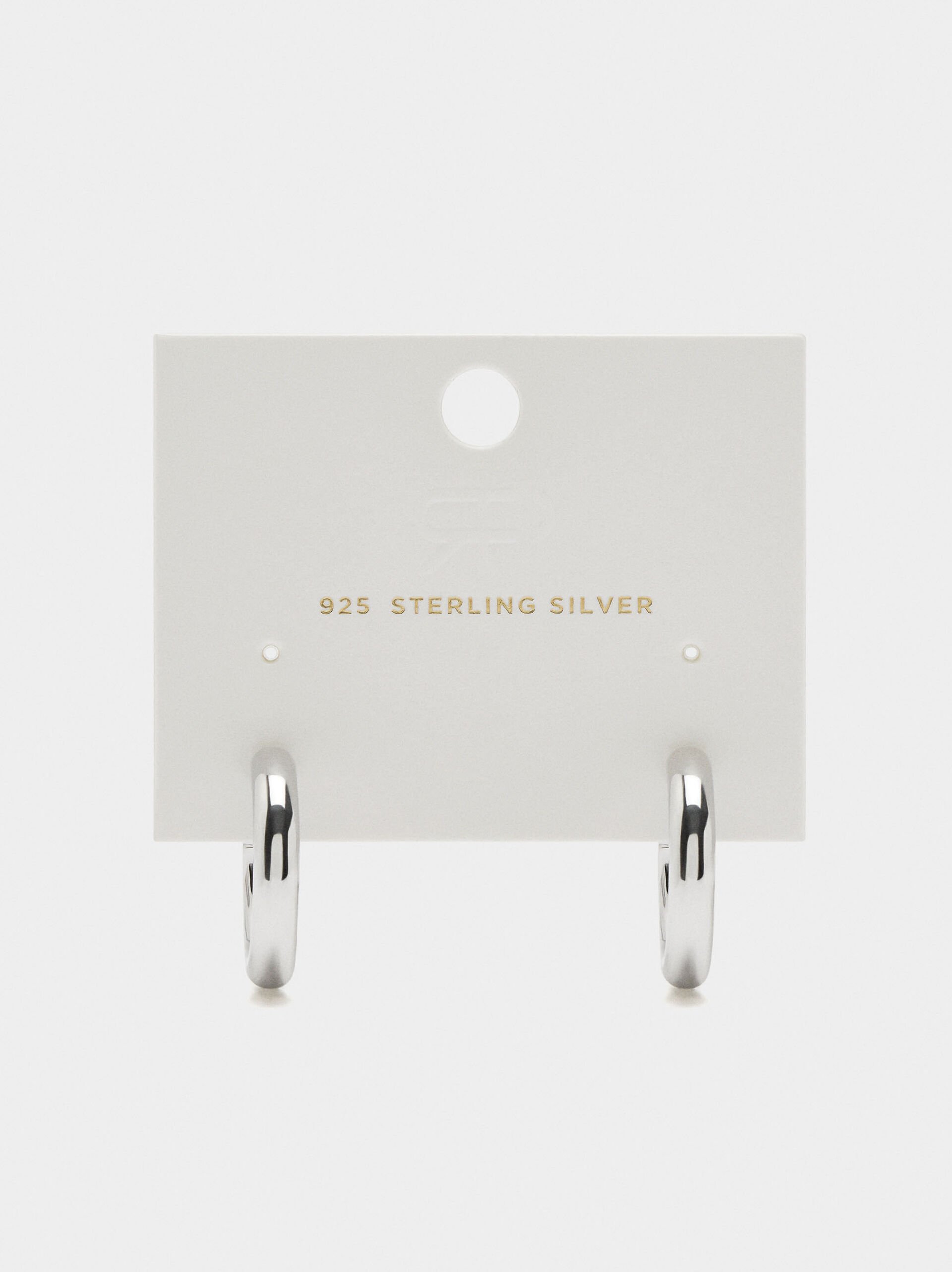 Créoles ouvertes en argent sterling 925 image number 3.0