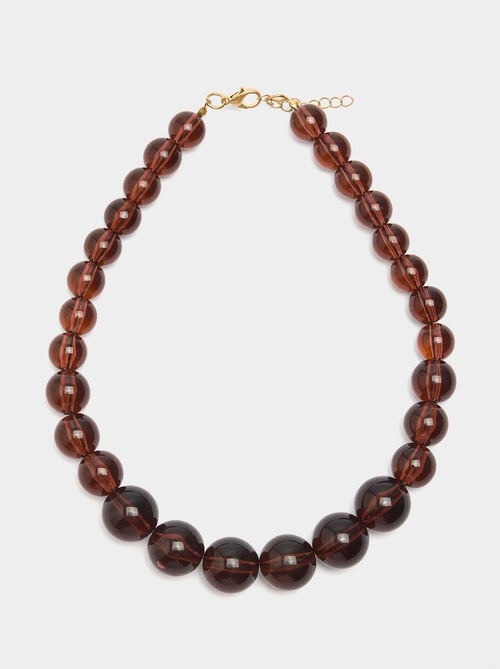 Collar corto de cuentas
