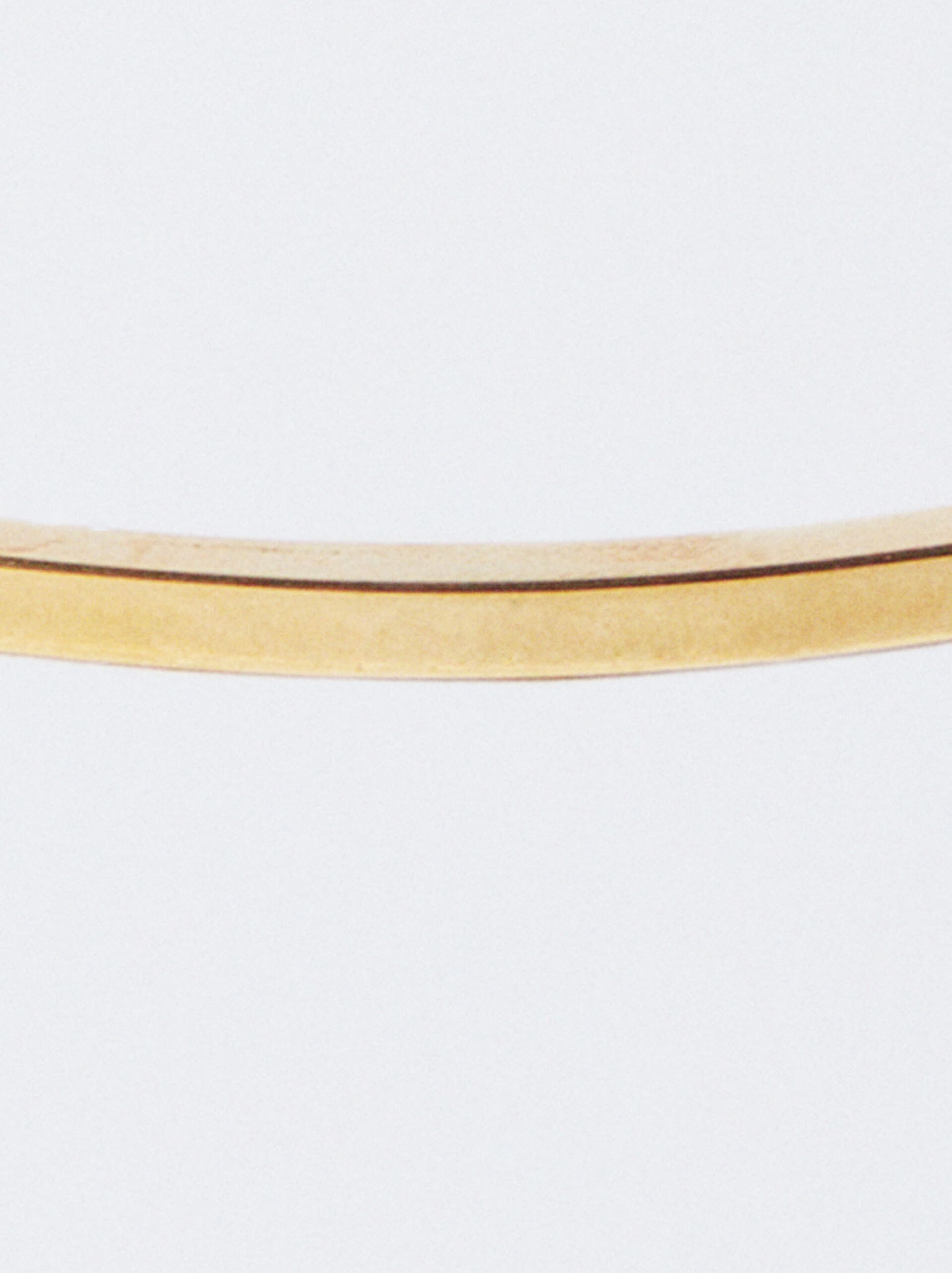 Online Exclusive - Stainless Steel Golden Bracelet image number 3.0