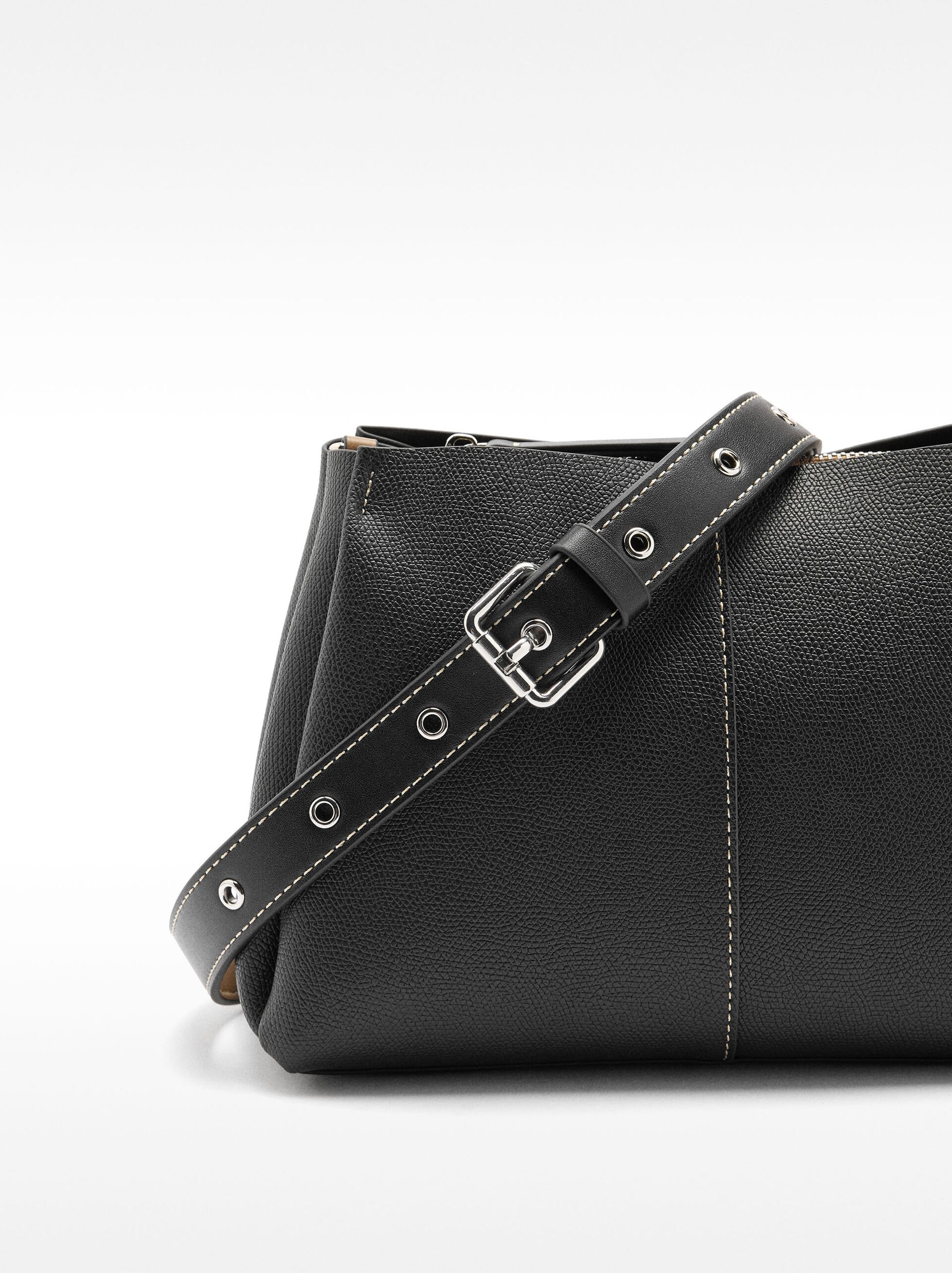Crossbody bag with texture image number 2.0