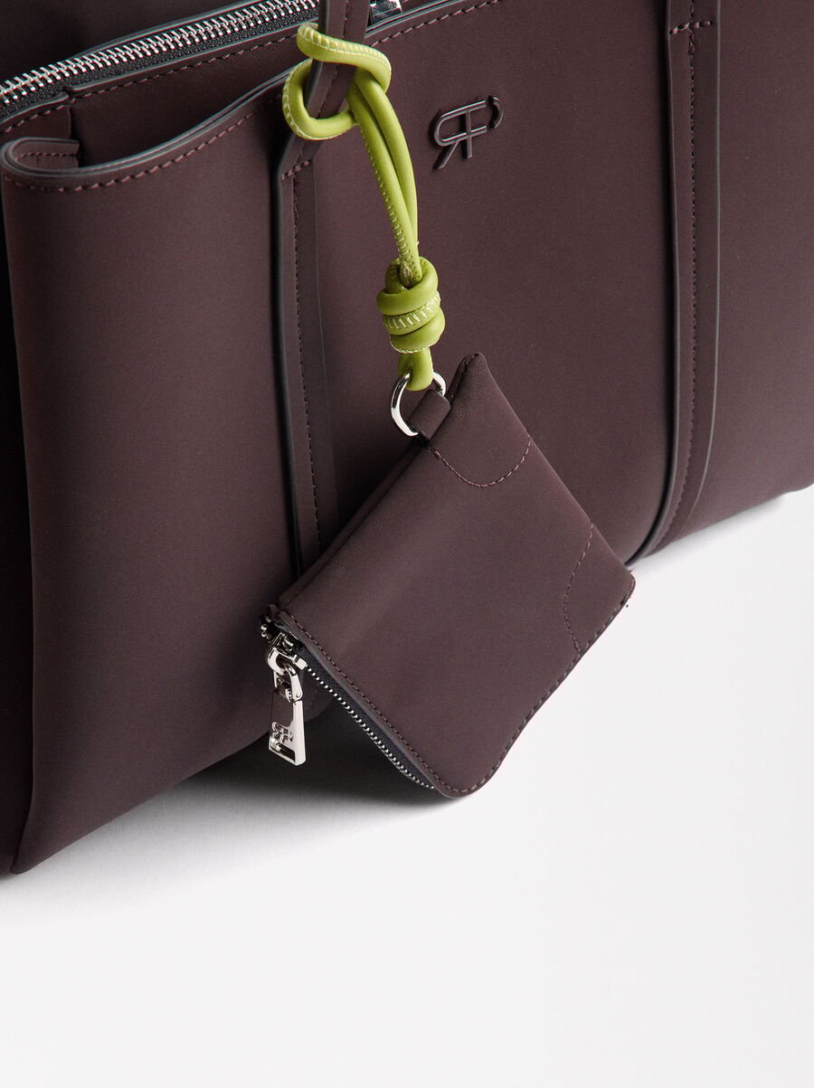 Sac shopper texture douce
