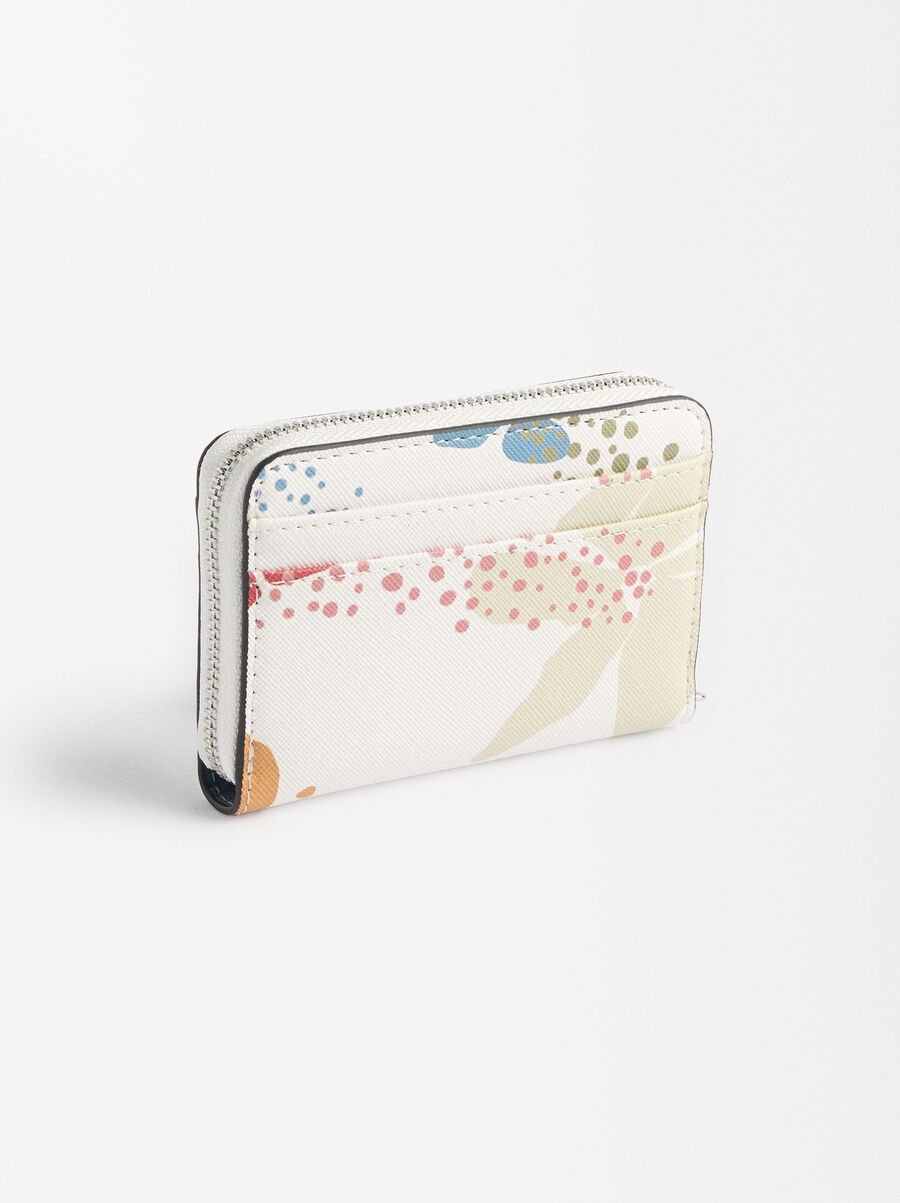 Floral print wallet XS