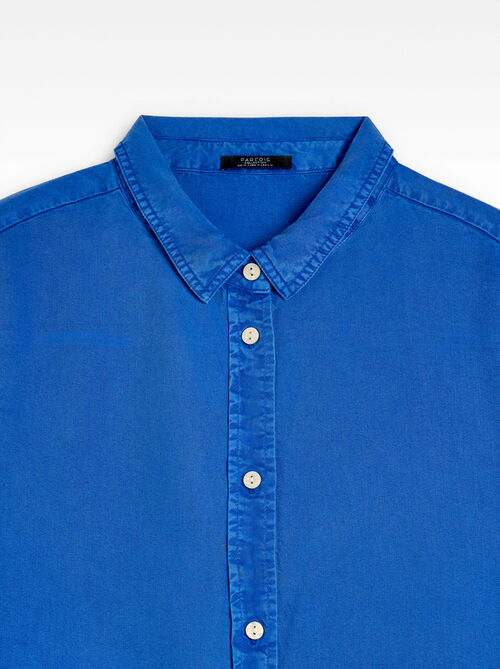 Sleeveless 100% lyocell shirt