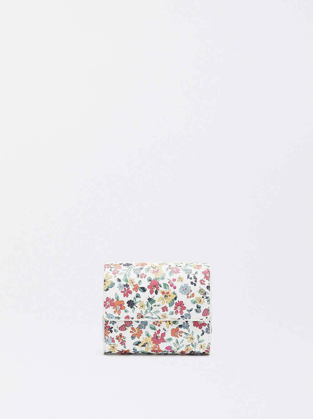 Brieftasche Mit Blumenprint