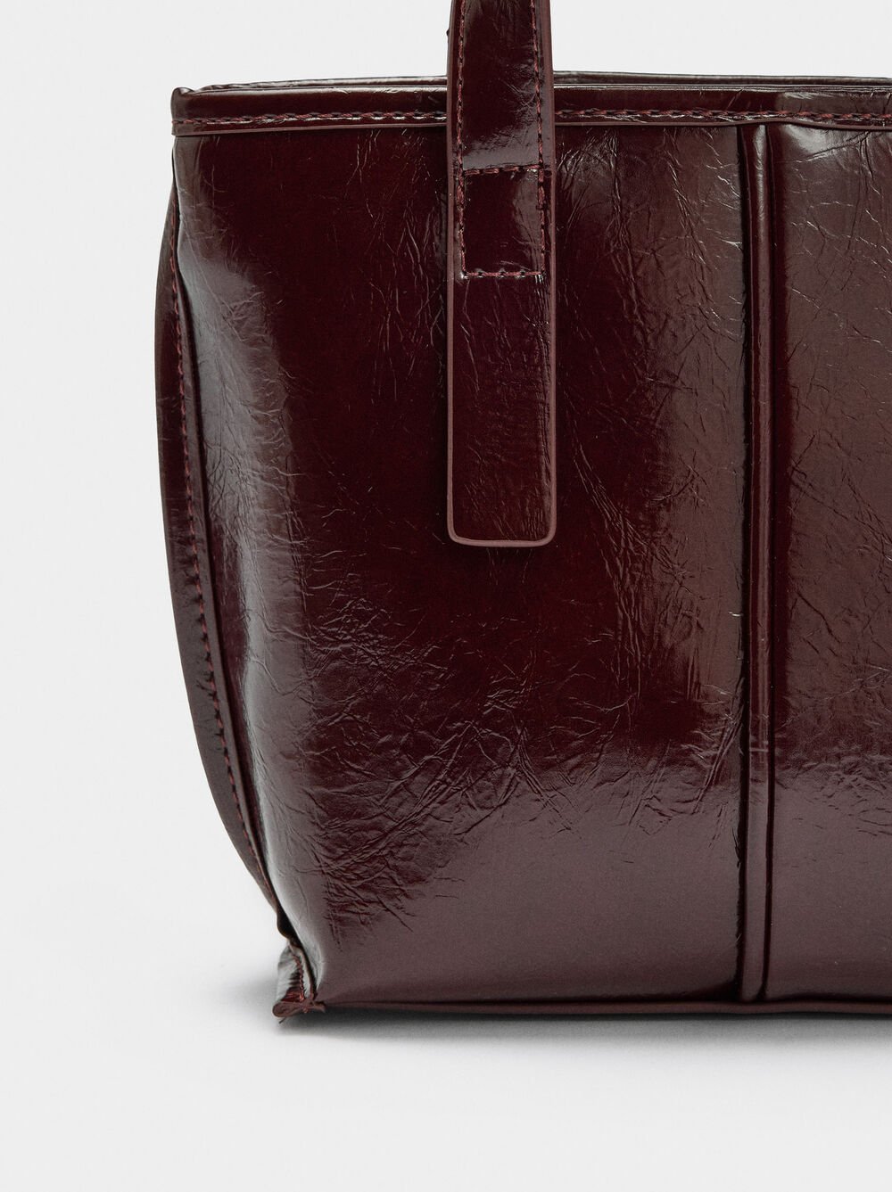 Tote bag with crossbody strap