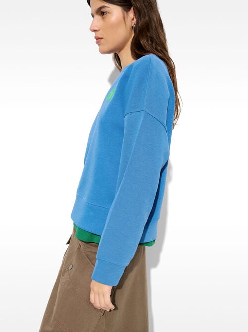 Sweatshirt aus Baumwolle