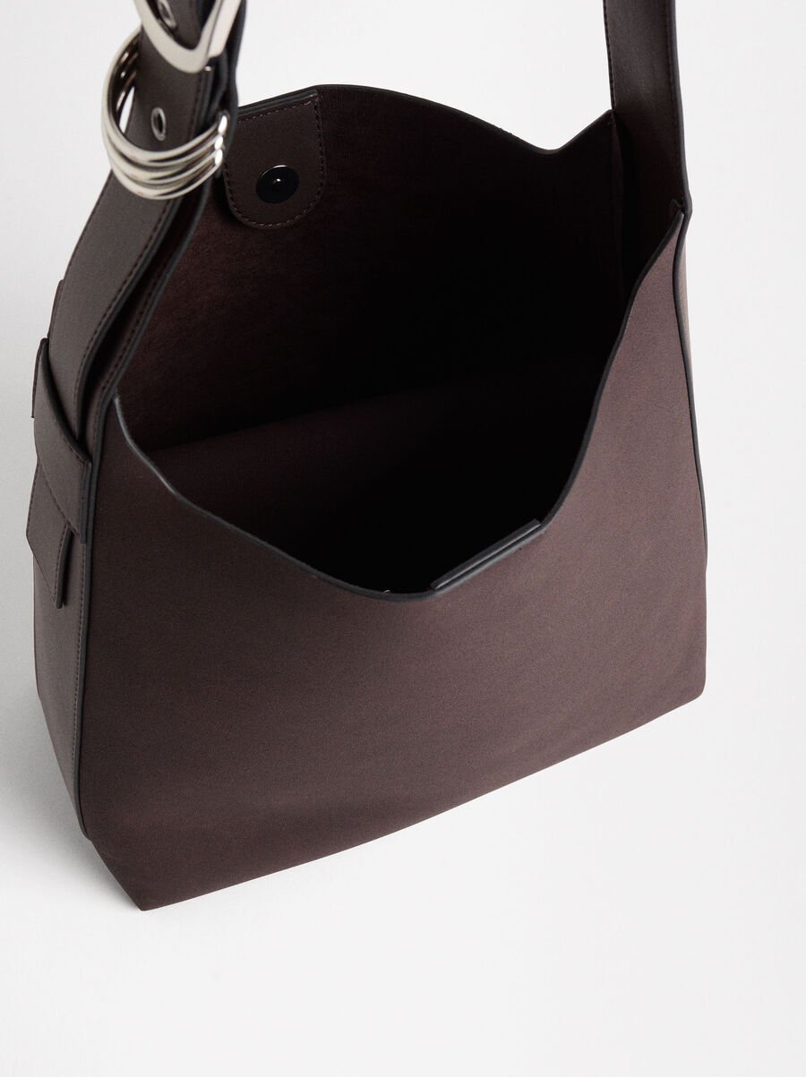 Shoulder bag with crossbody bag