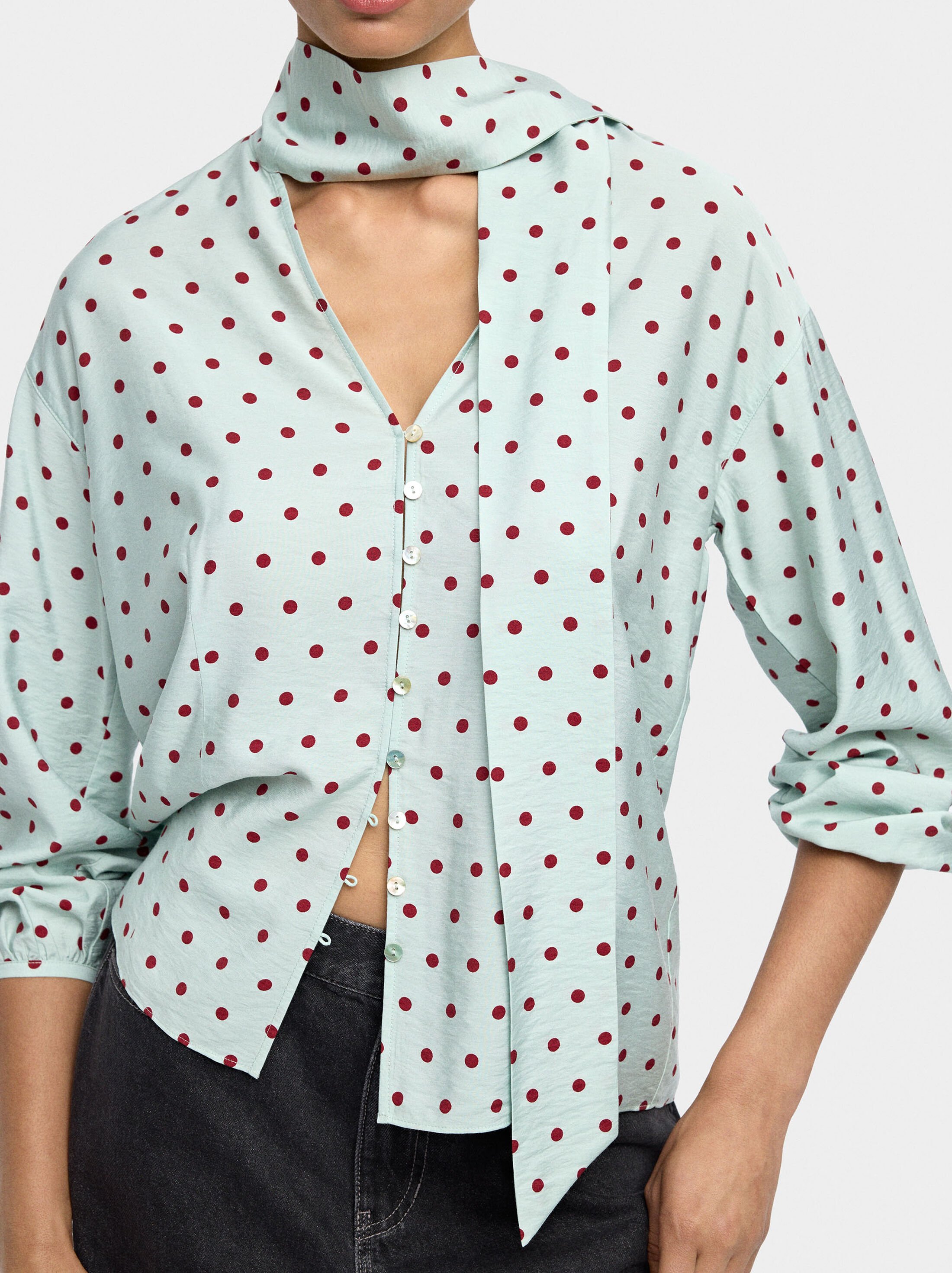 Camisa estampat de llunes image number 1.0