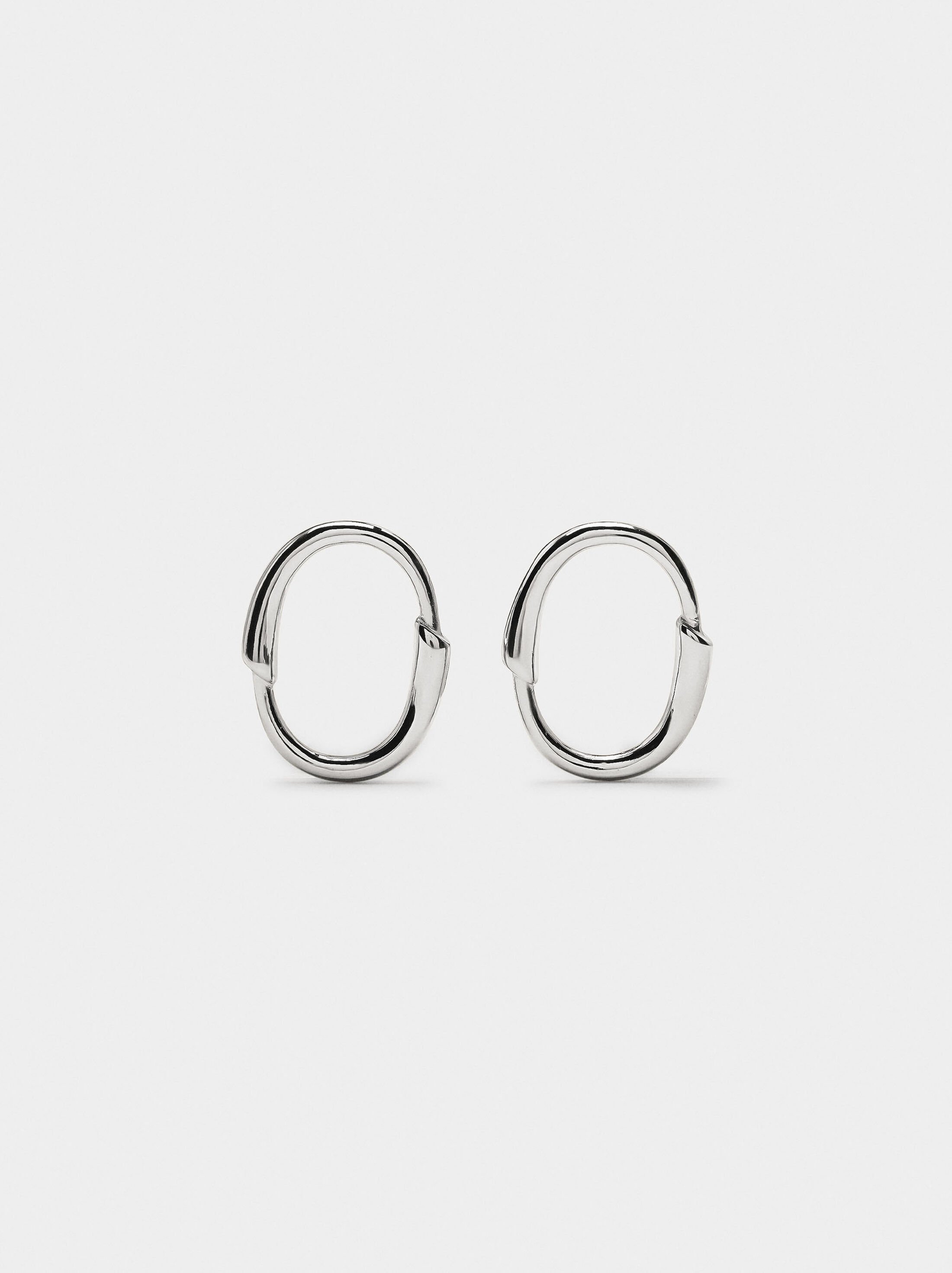Hoop earrings - stainless steel image number 0.0