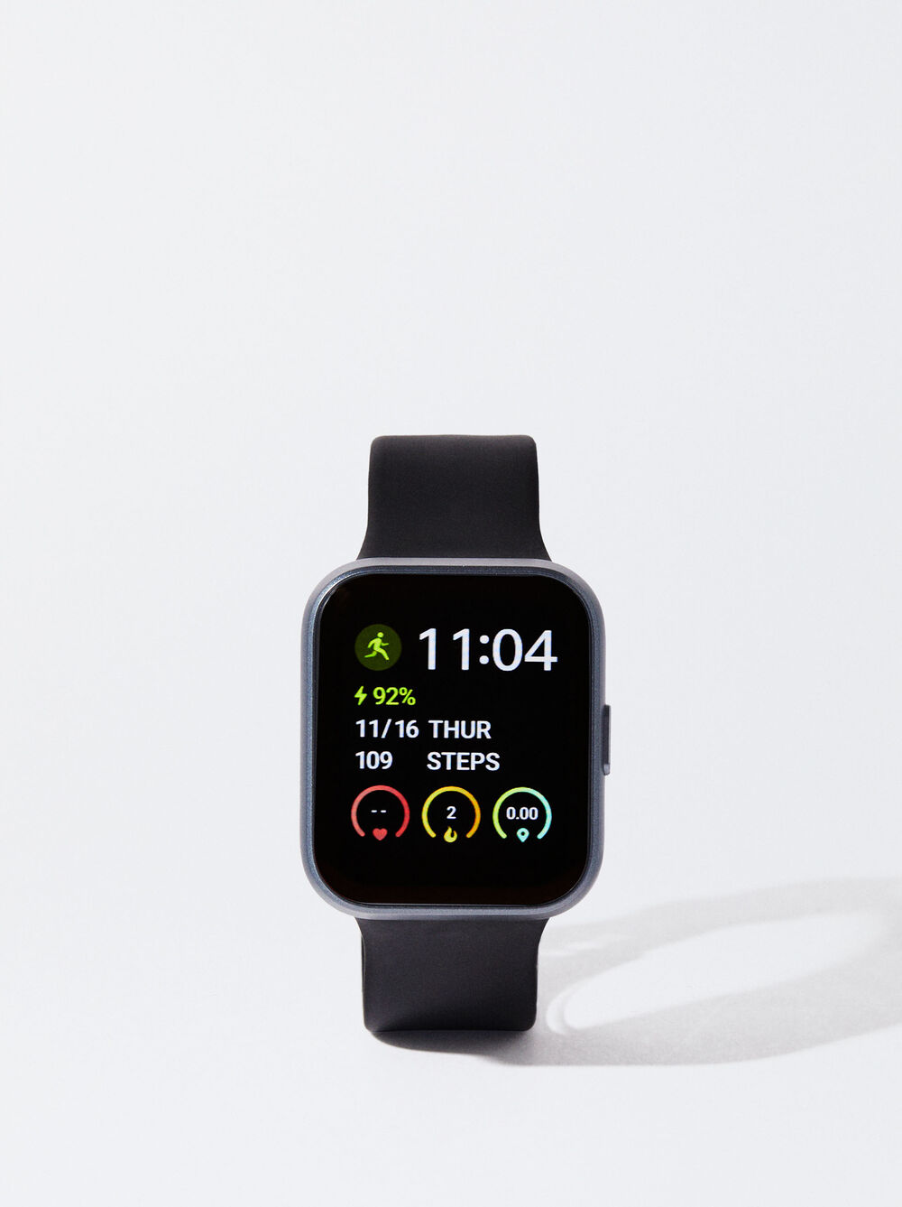 Smartwatch Z Silikonowym Paskiem