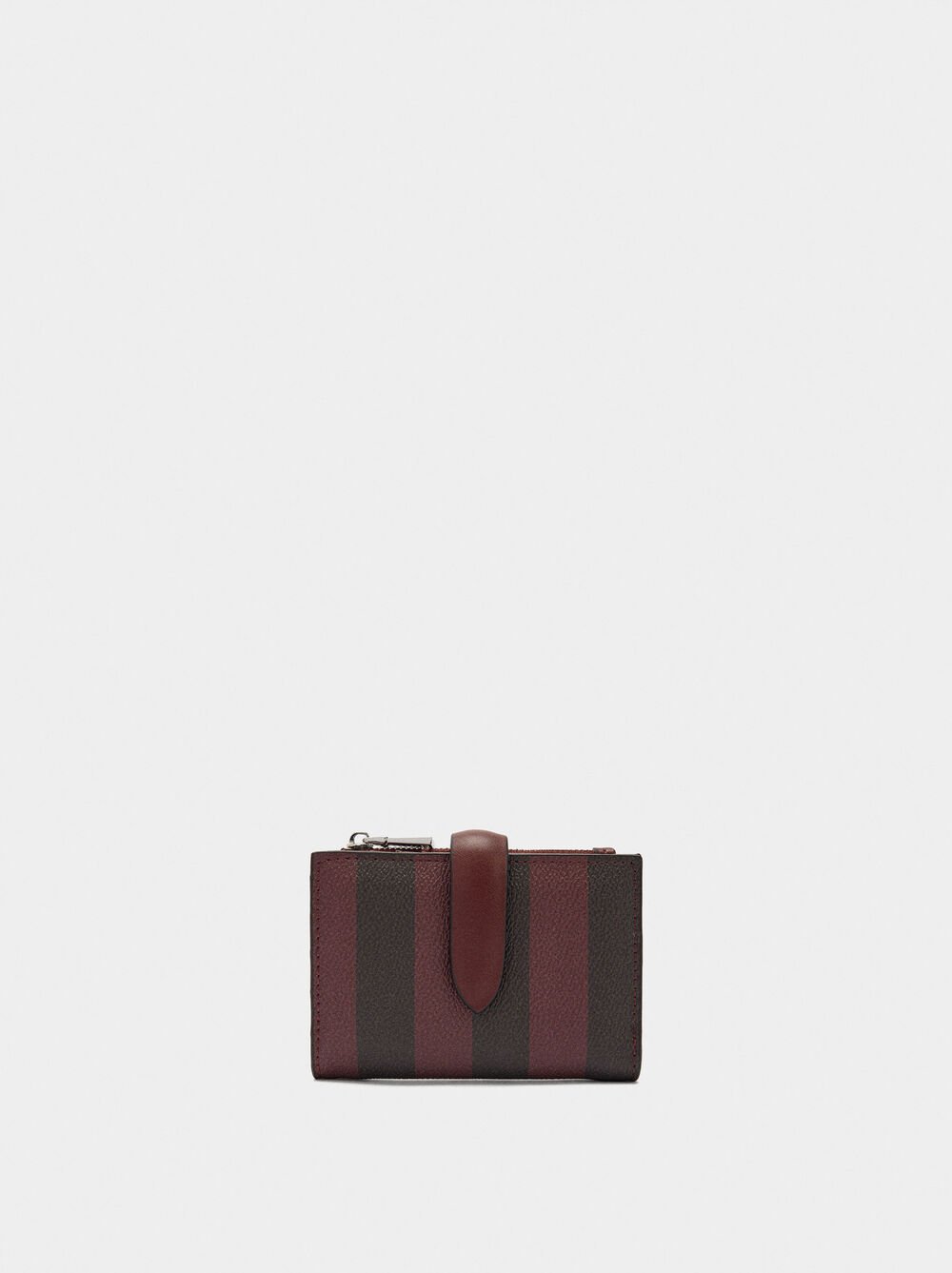Wallet with stripes S
