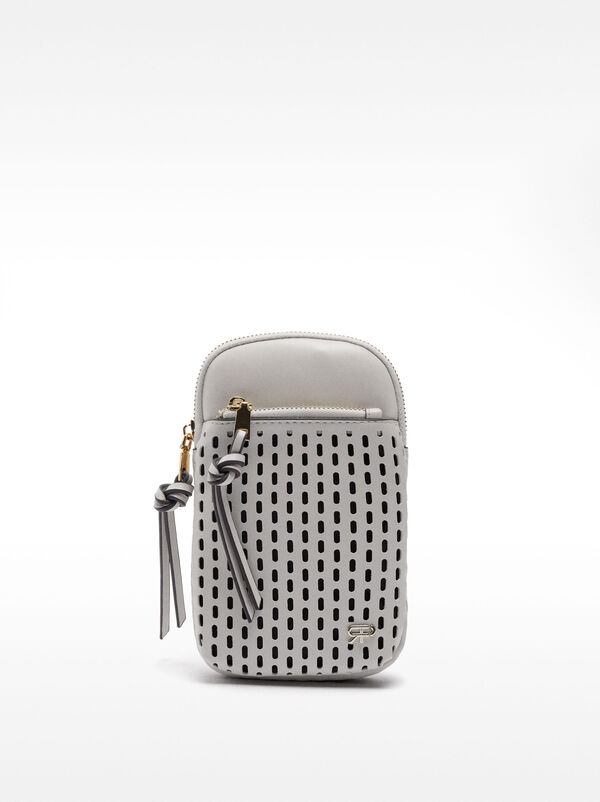 Bag for mobile with perforations