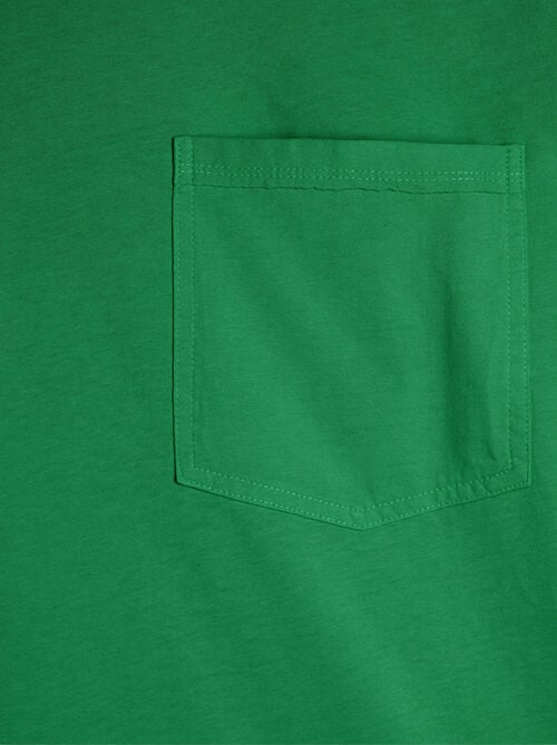 Cotton t-shirt with pocket