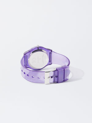 Watch With Silicone Strap image number 2.0