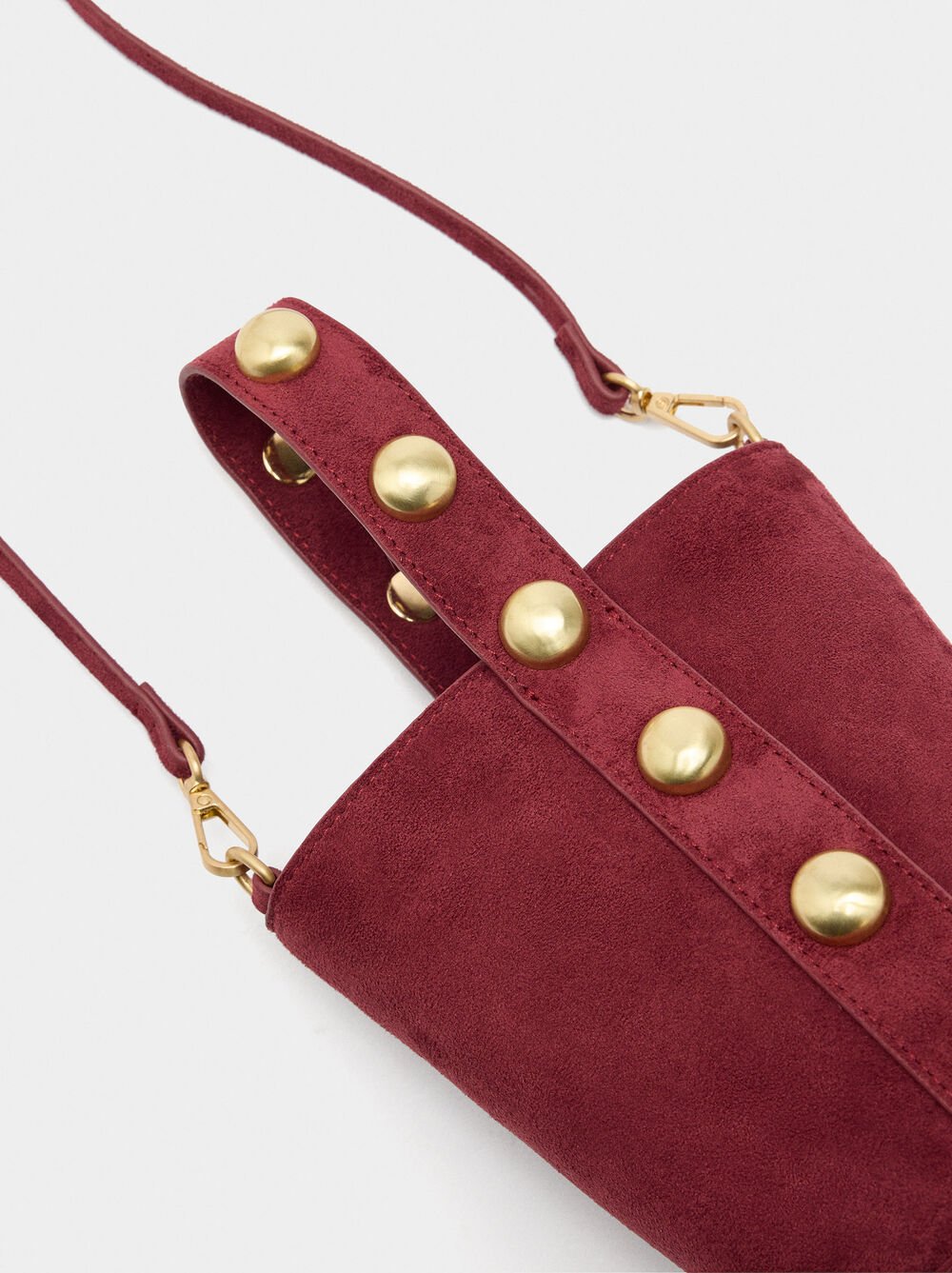 Bucket bag with spheres