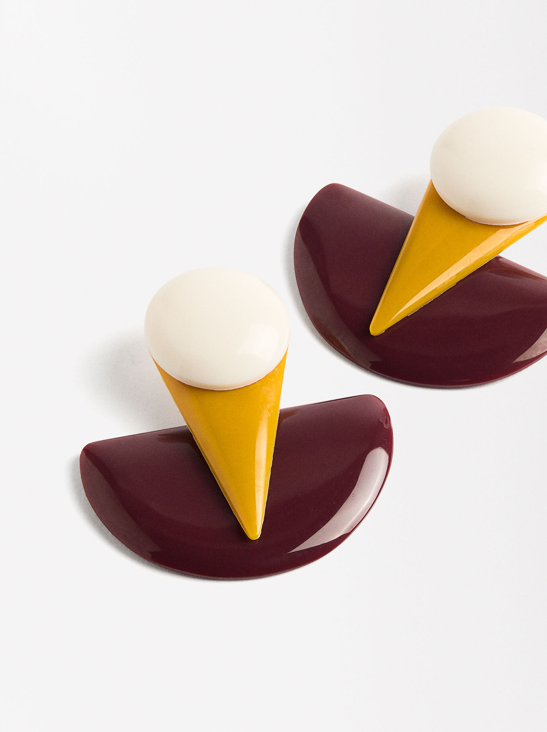 Maxi geometric earrings image number 2.0