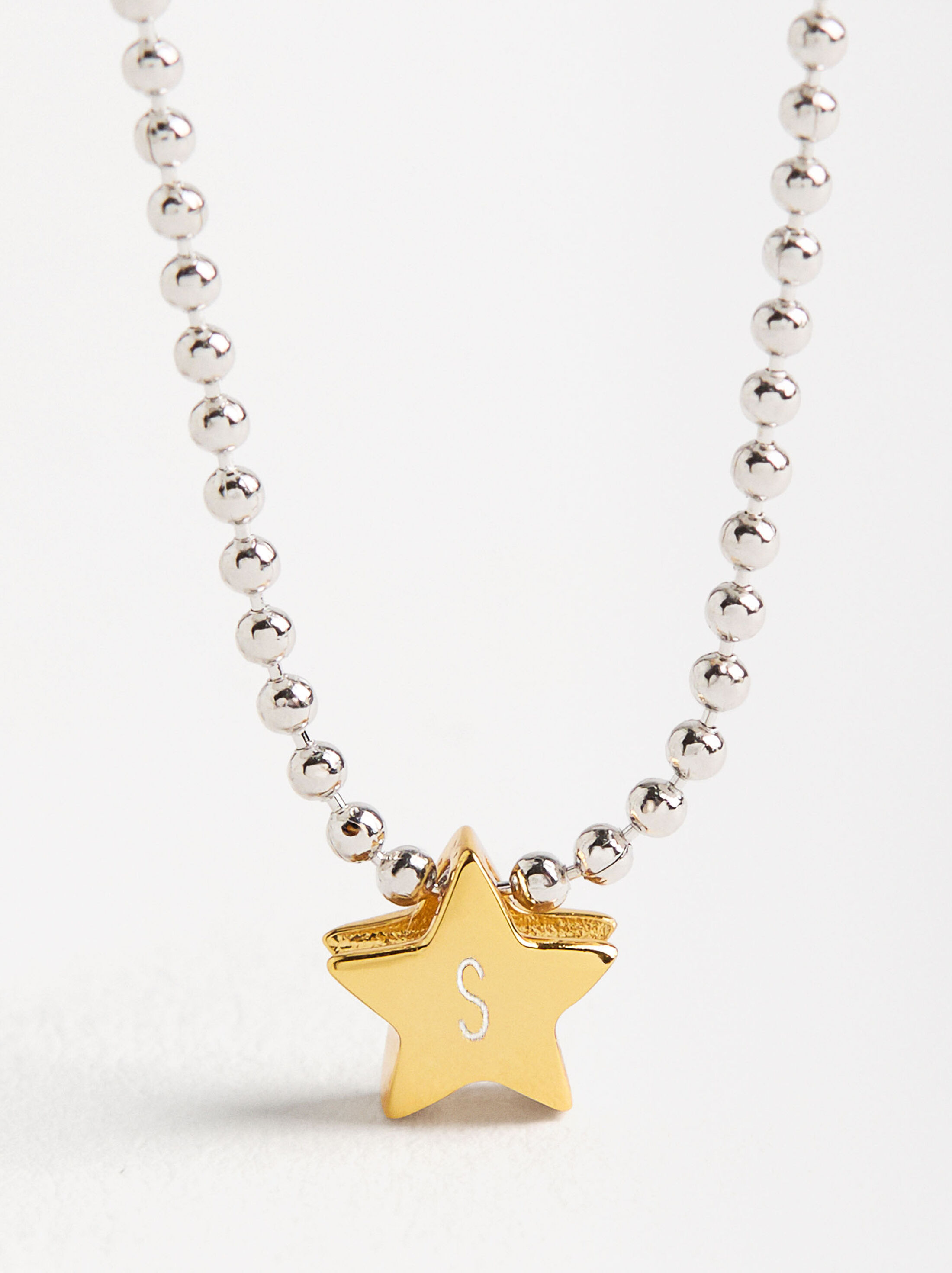925 STERLING SILVER BASIC Collaret Platejat image number 2.0