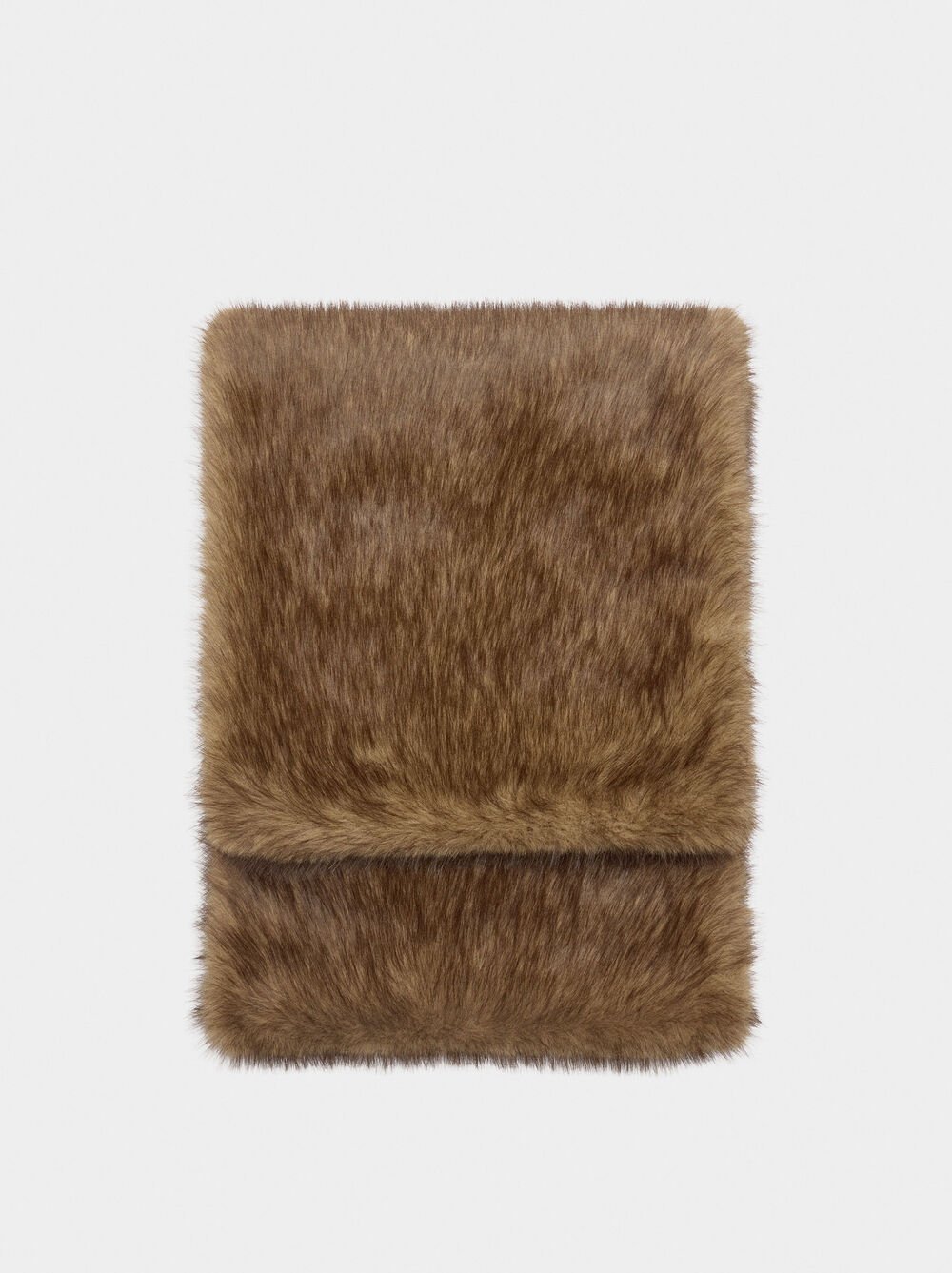 Fake fur stole