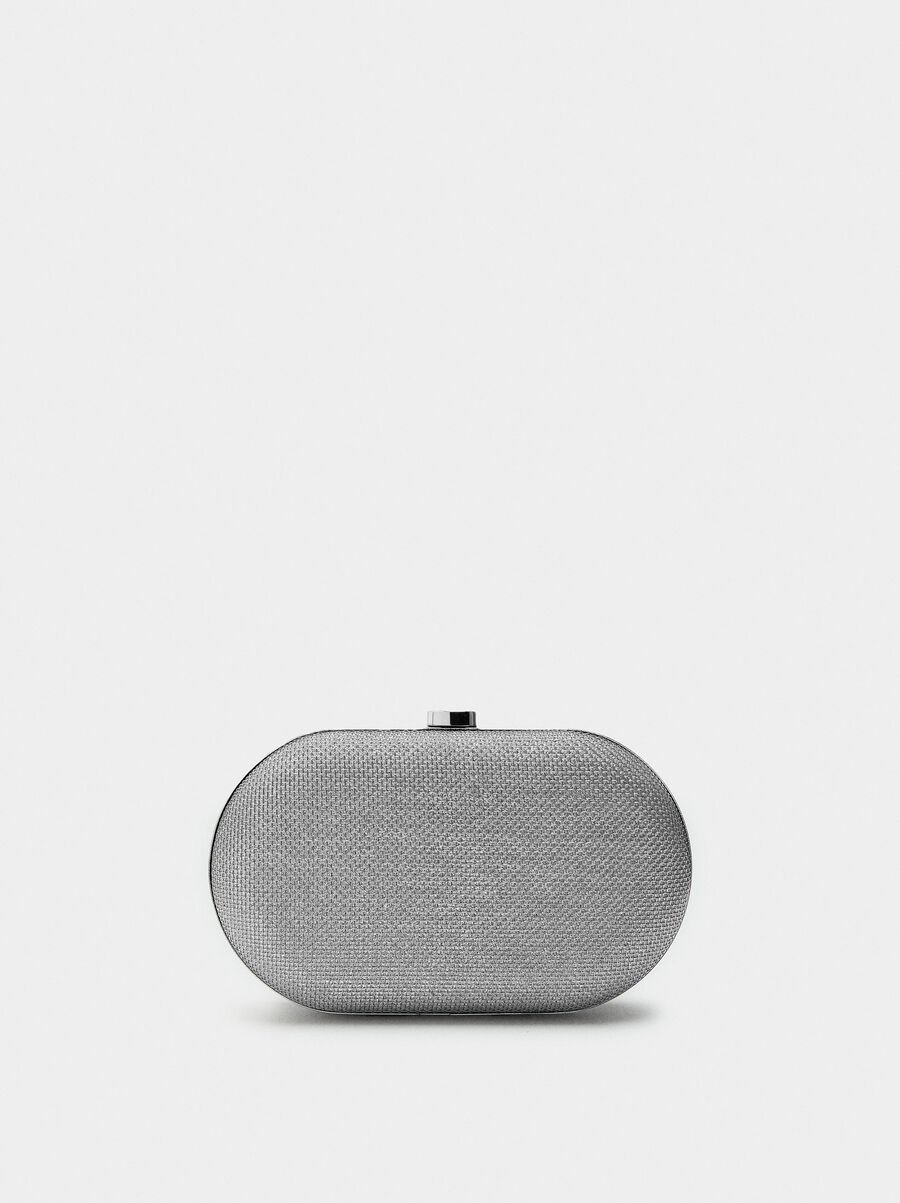 Oval party clutch