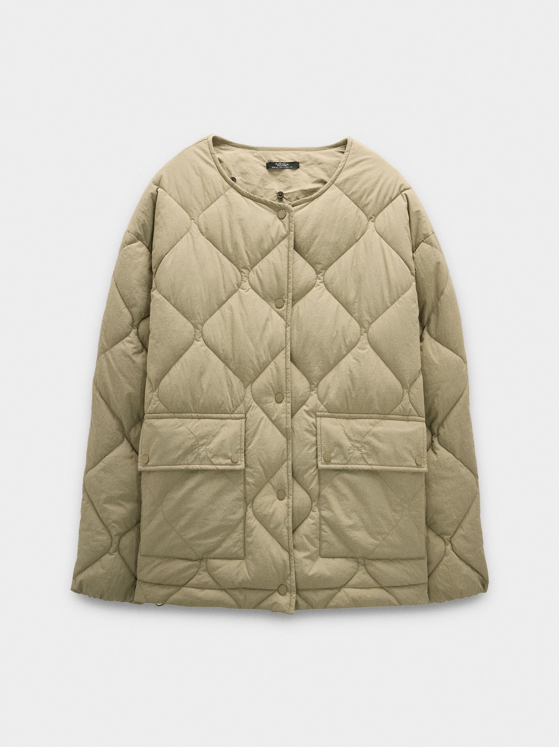 Manteau matelassé avec capuche amovible image number 6.0