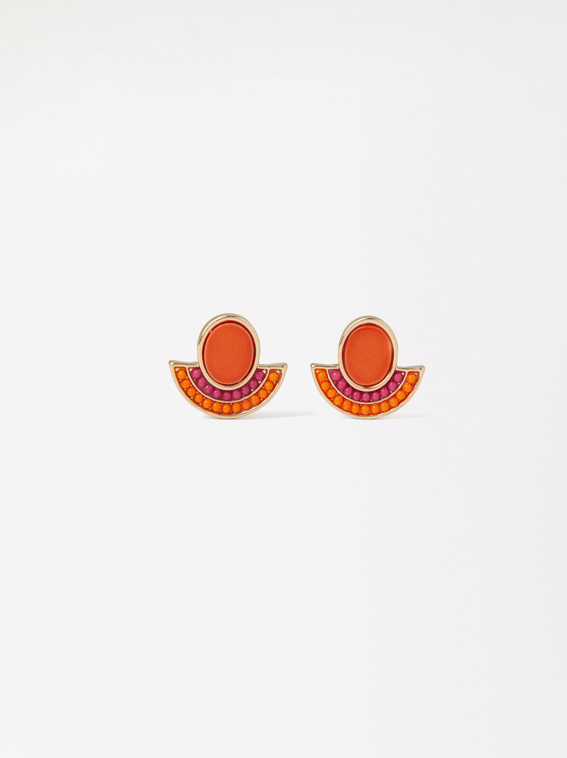 Short Multicolored Earrings image number 0.0