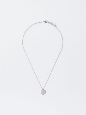 Silver-Plated Necklace With Pendant image number 1.0