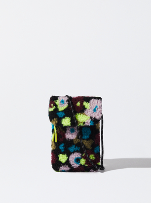 Faux Fur Phone Case, Multicolor, hi-res