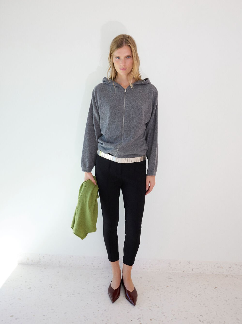 Cardigan with 100% cashmere