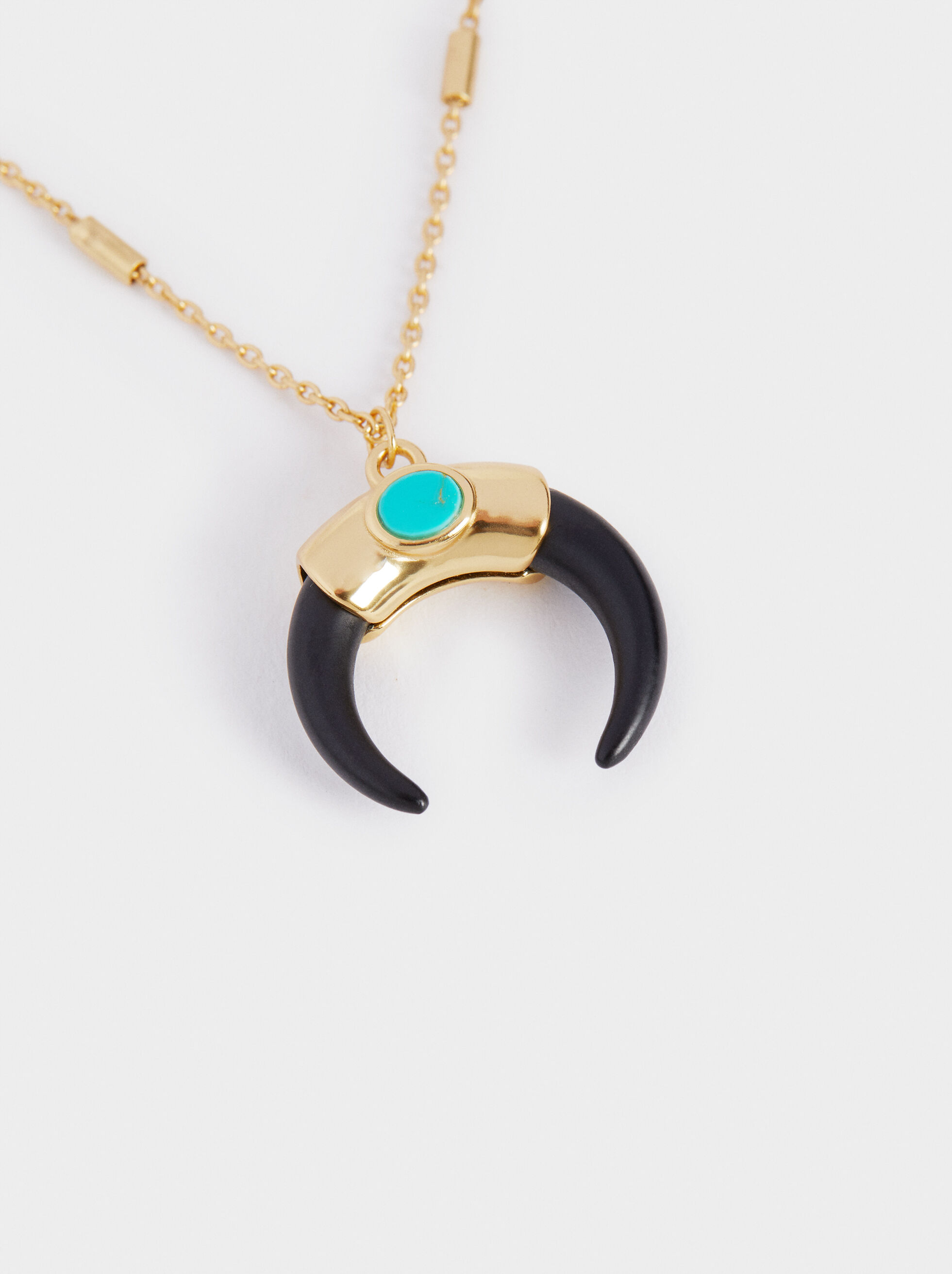 Collar media luna parfois