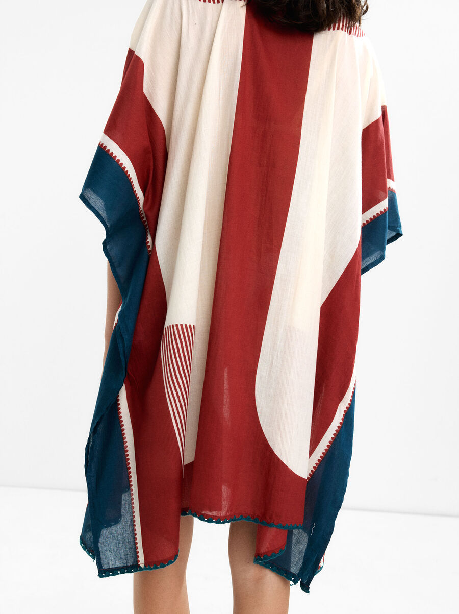Printed kaftan 100% cotton