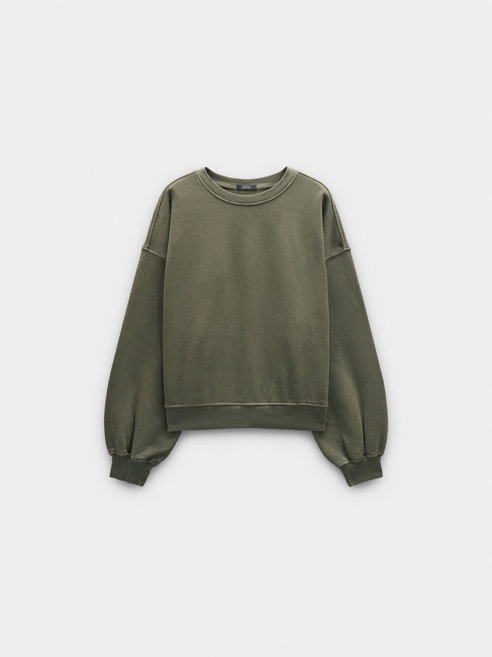 Sweatshirt aus 100% Baumwolle