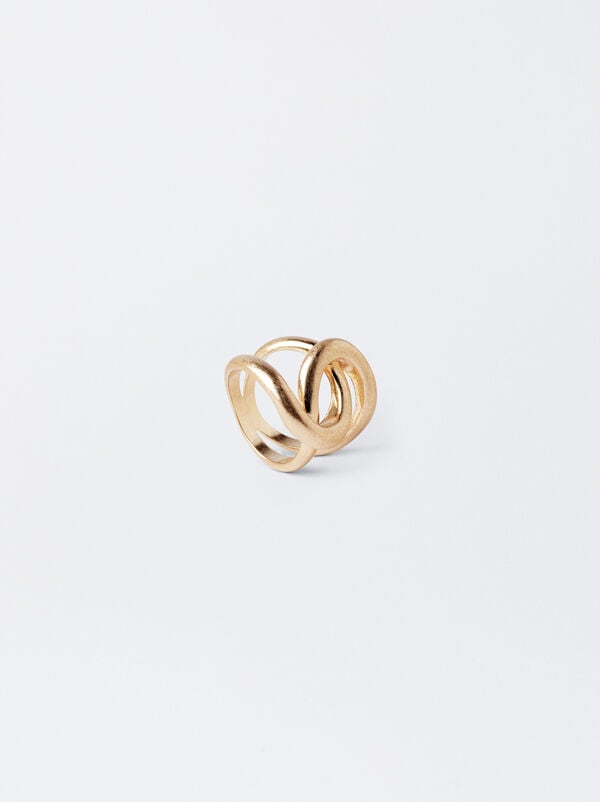 Gold-toned ring