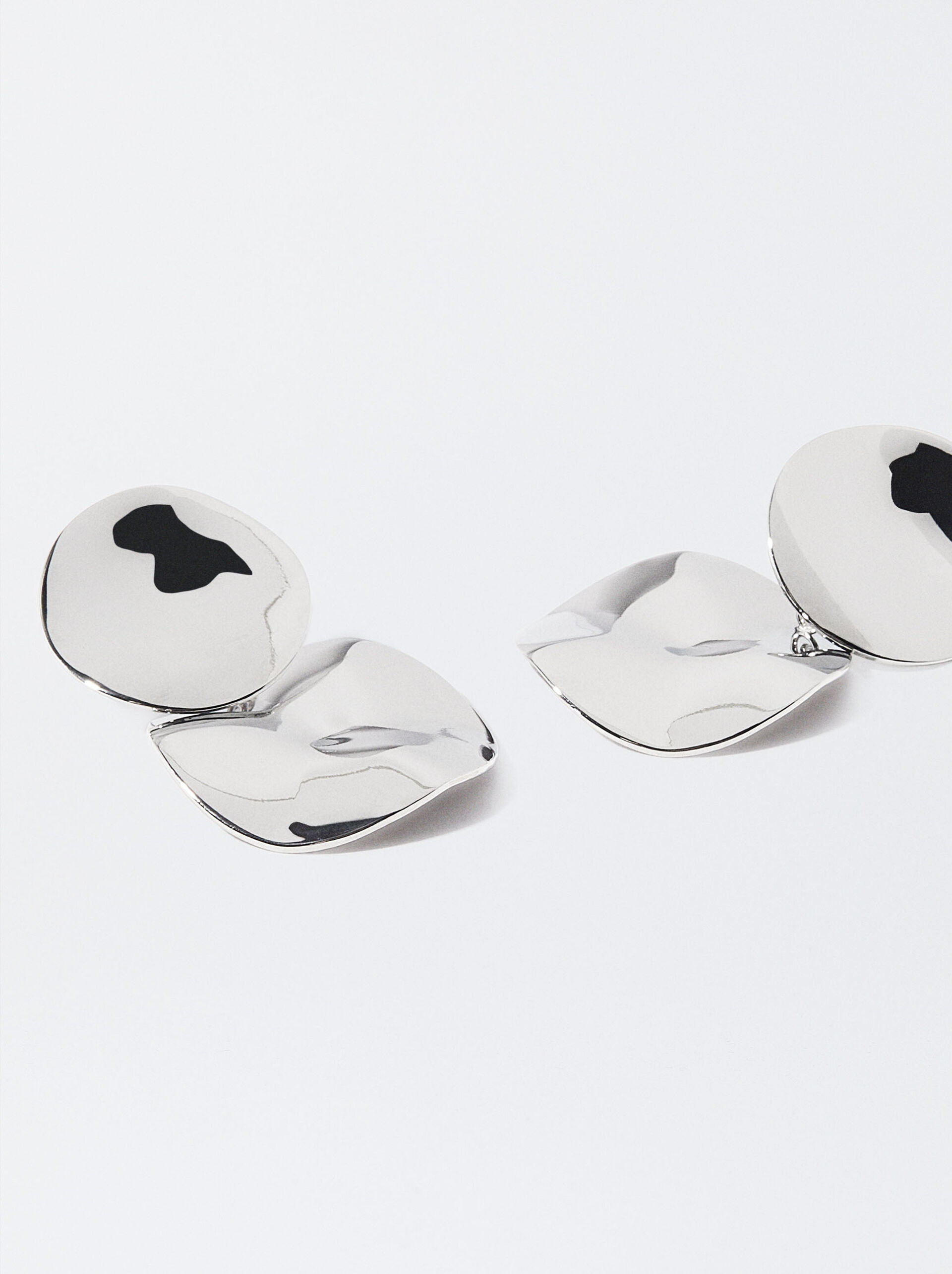 Silver earrings image number 2.0