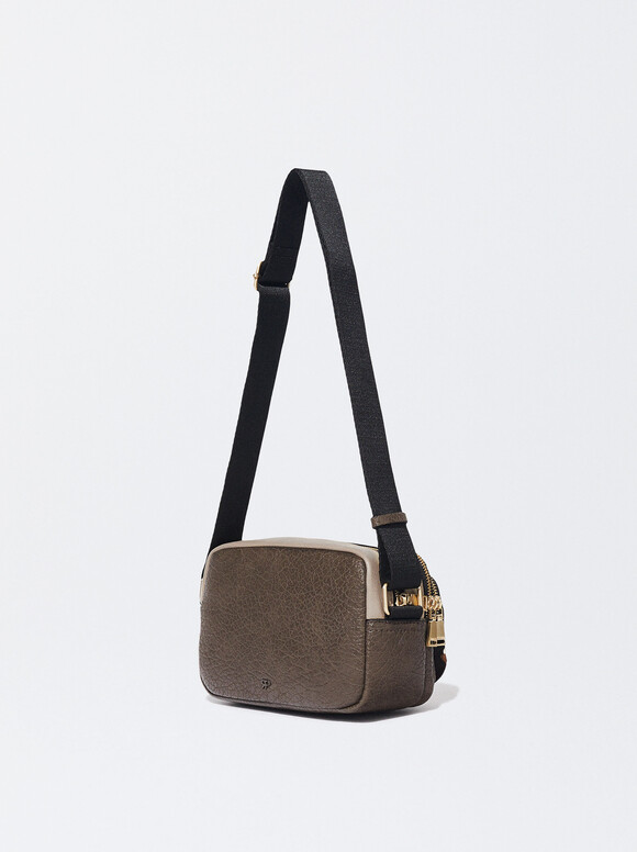 Crossbody Leather Bag, Multicolor, hi-res