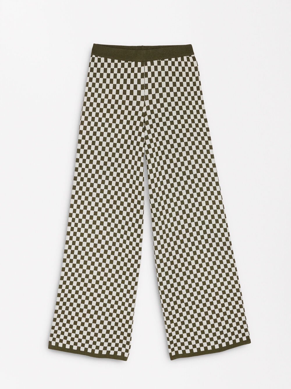 Pantalón de punto Jacquard
