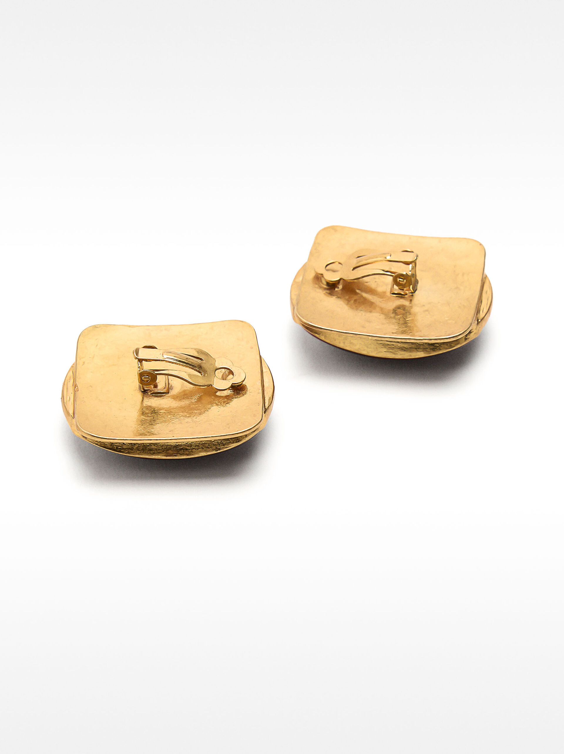 Maxi rectangular earrings image number 3.0