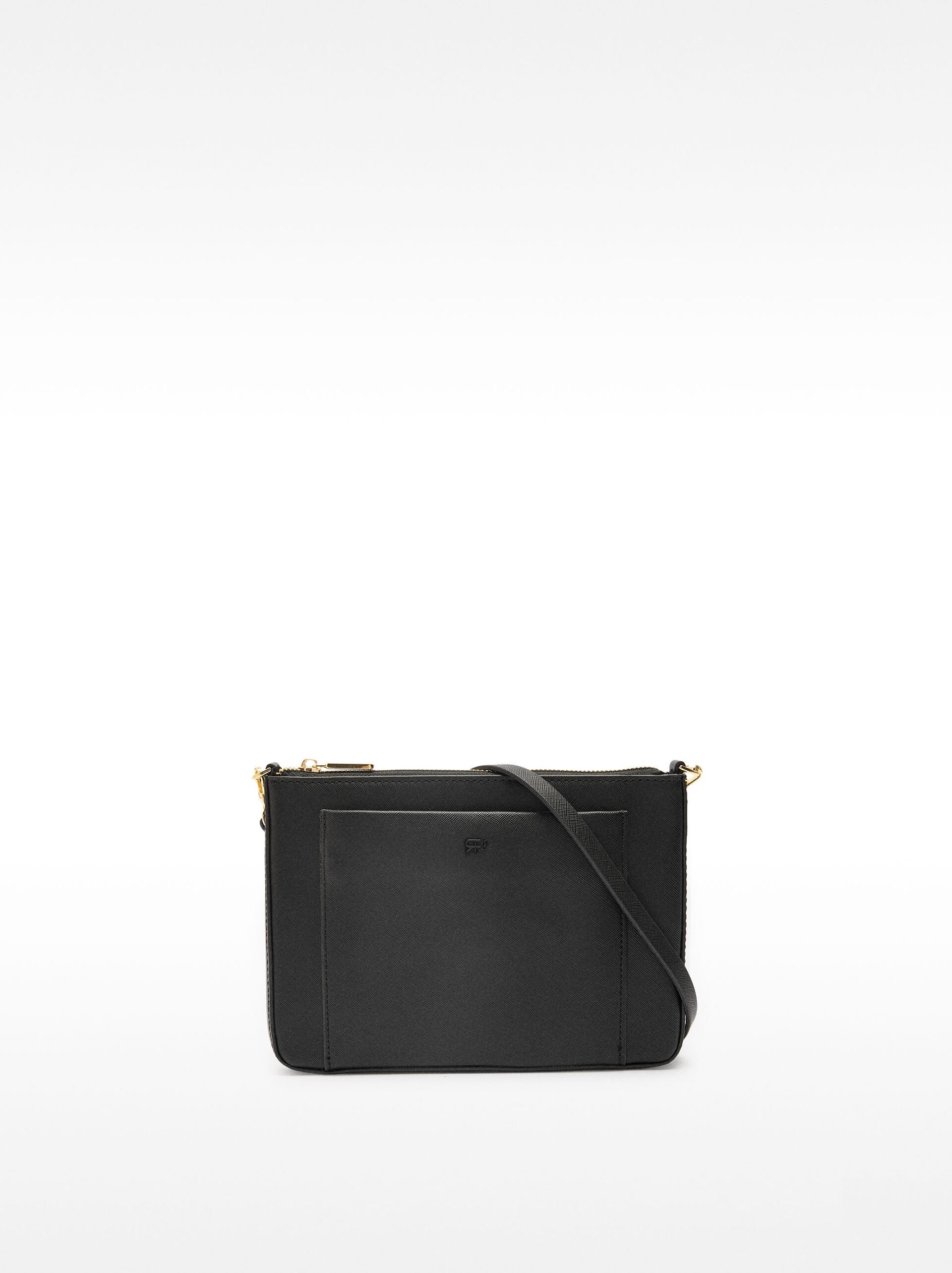 Textured crossbody bag image number 0.0