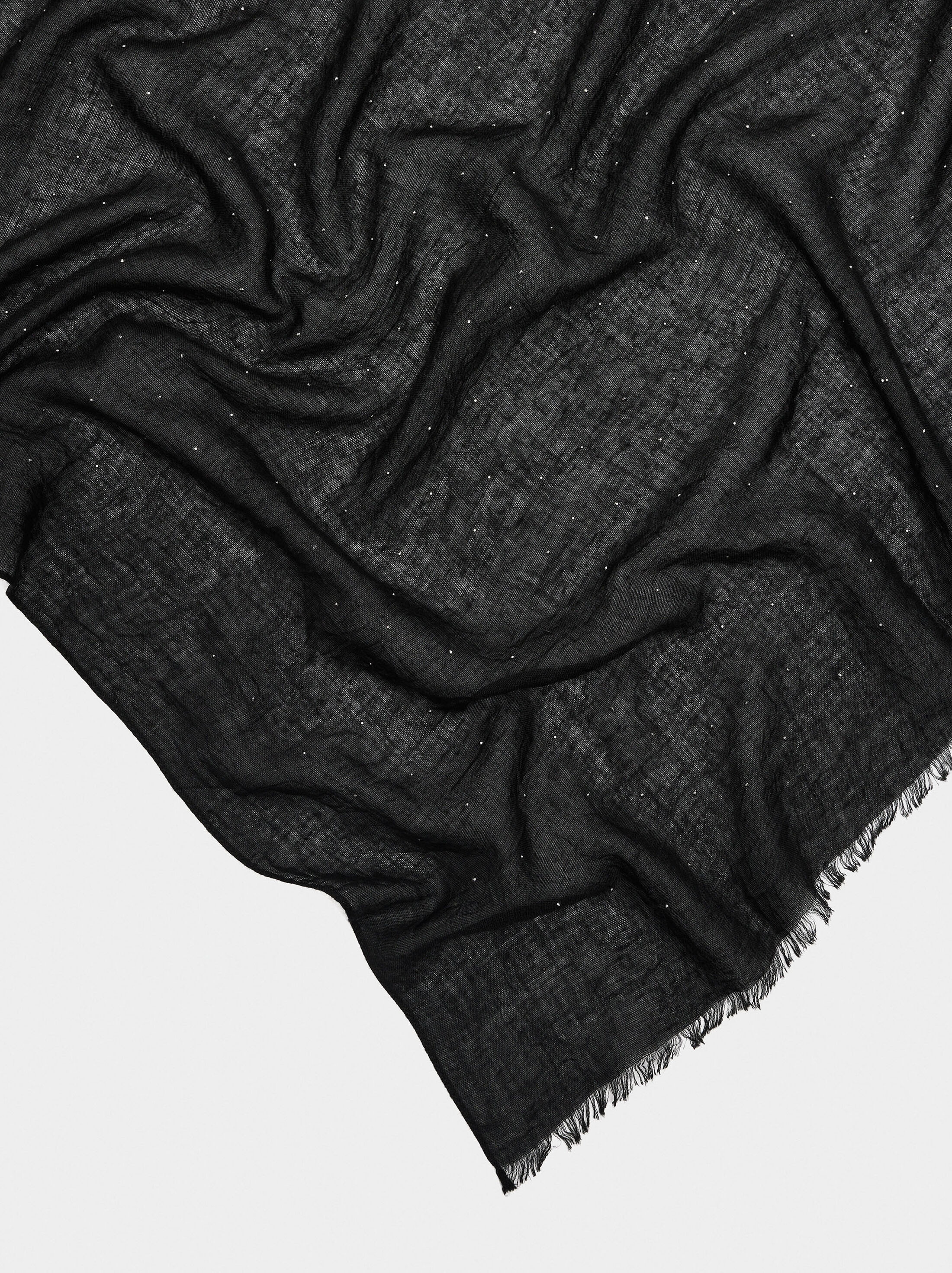 Ceremonial scarf with rhinestones image number 1.0