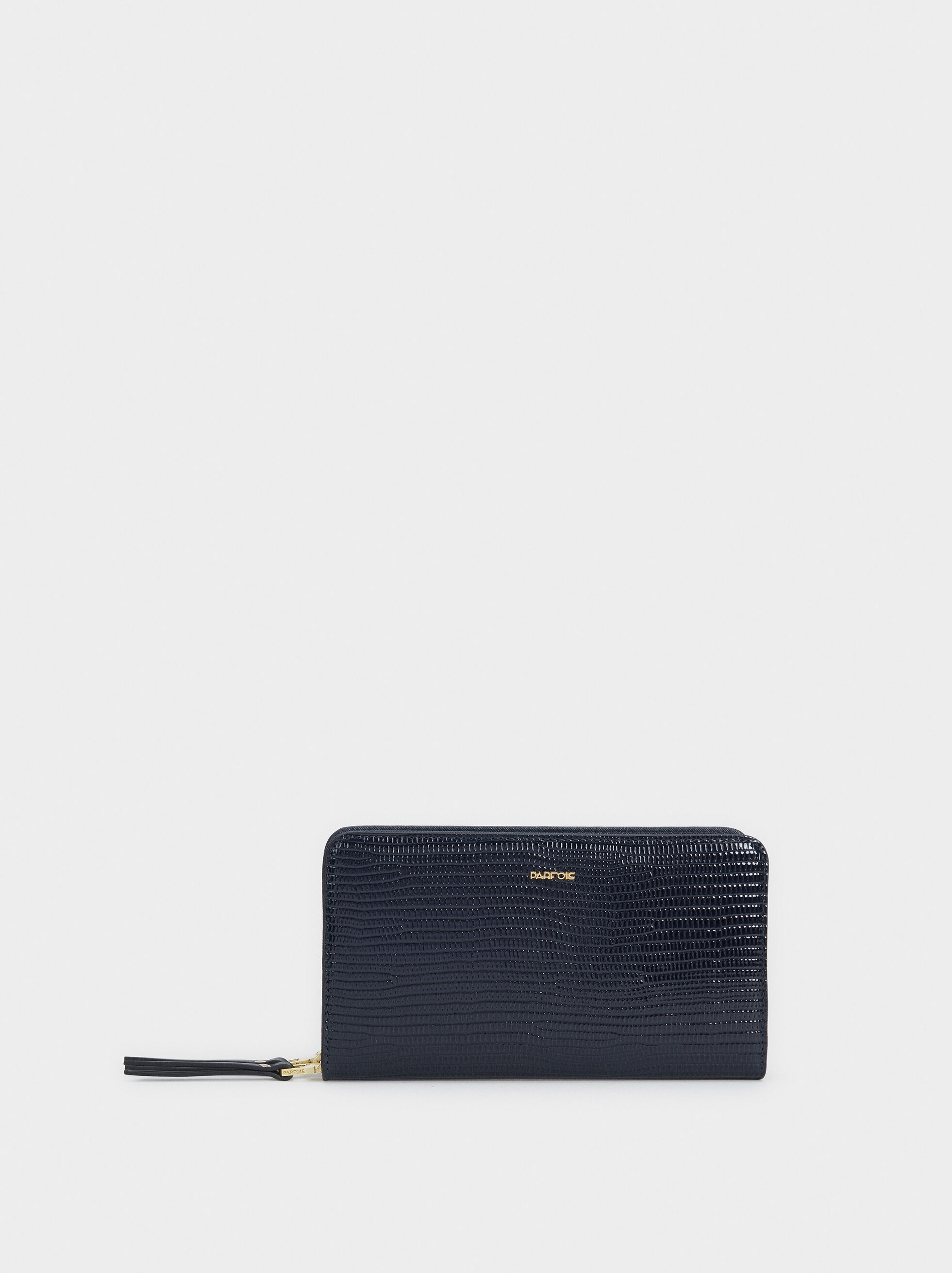 black and white snakeskin purse