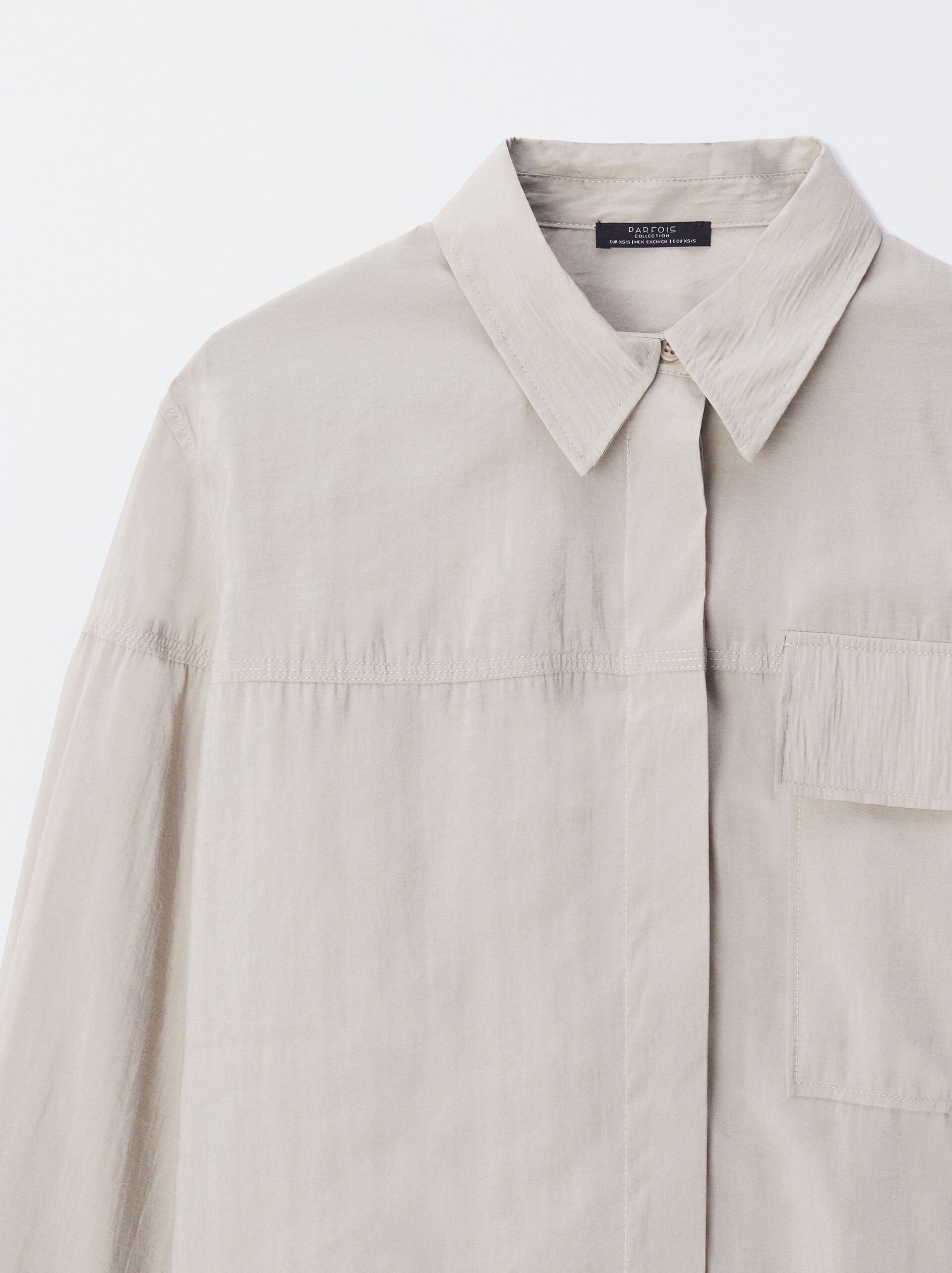 Online Exclusive - Long-Sleeve Shirt With Buttons