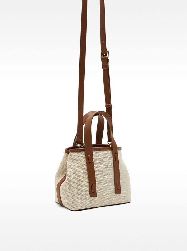 Tote bag in fabric