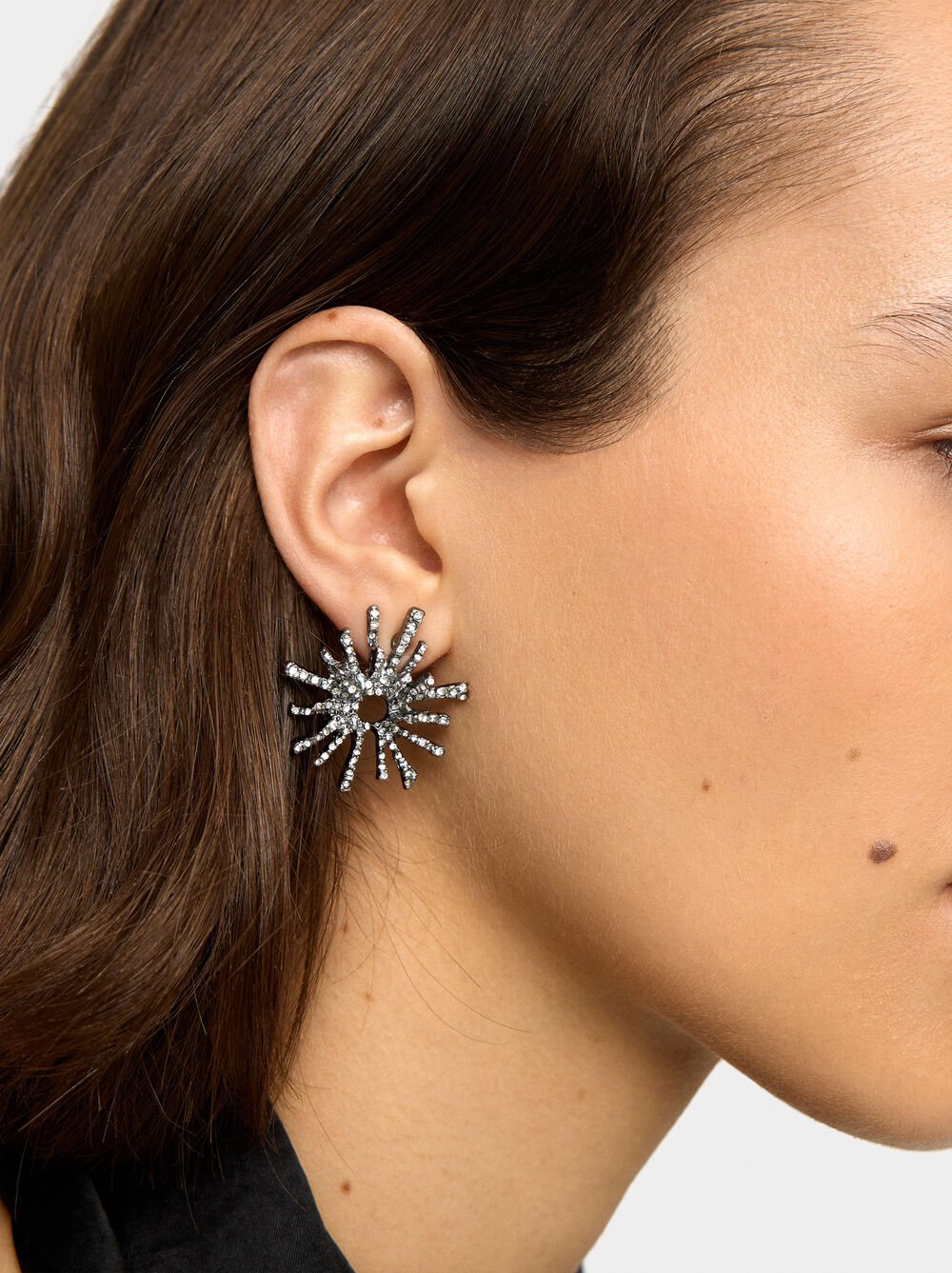 Sea urchin earrings